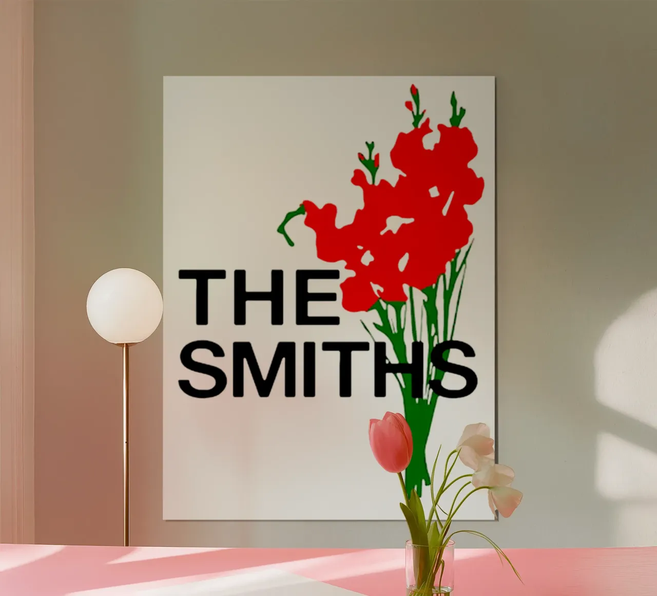 Lettera Junique The smith Punk pop poster da mannys_artt
