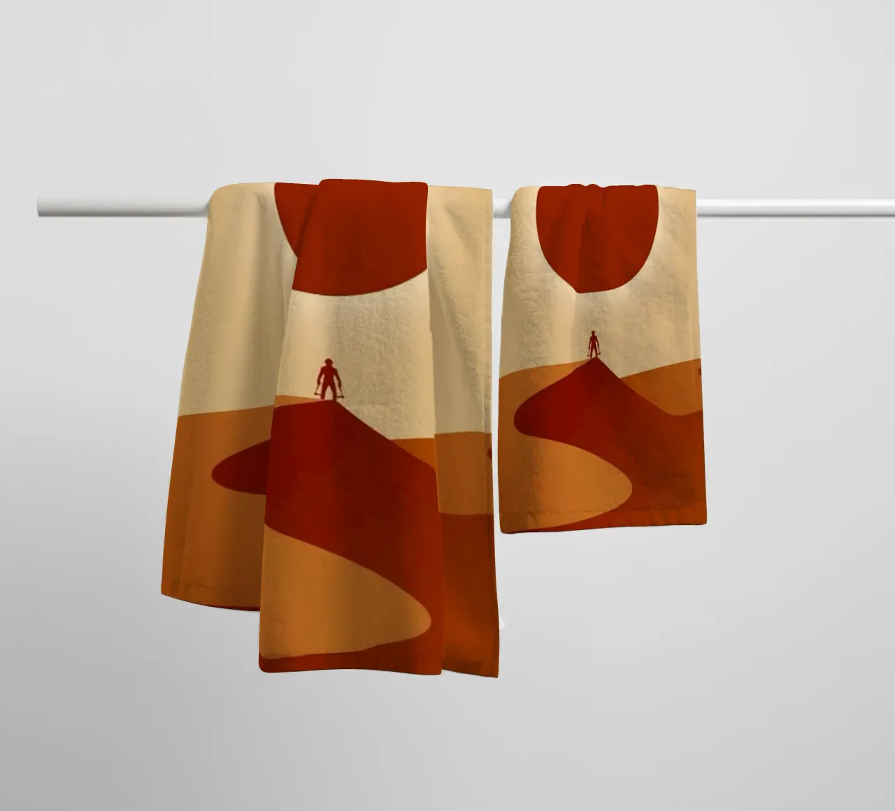 Dune Part two towel by cosmos studio