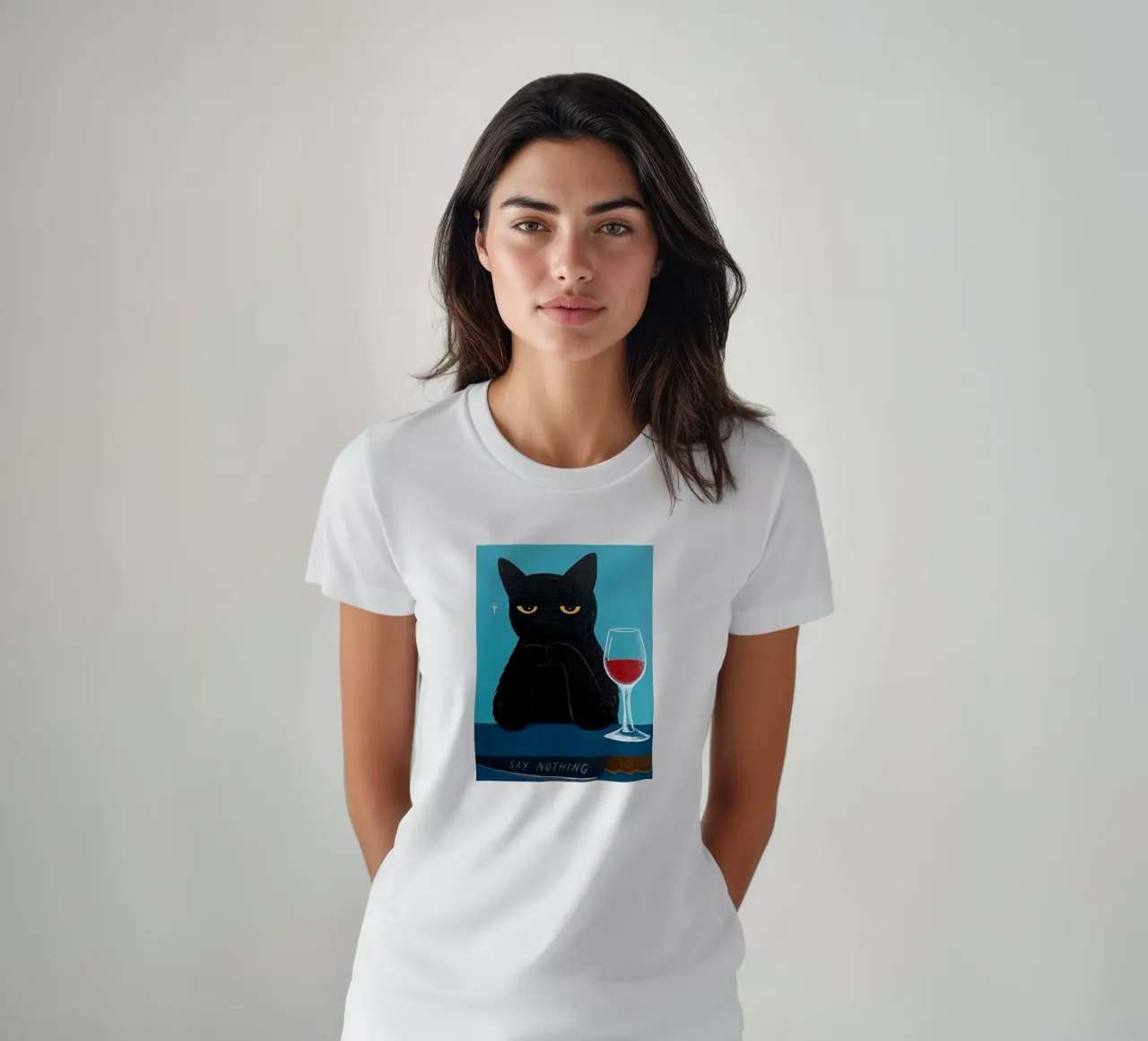 Non dire nulla t-shirt da Arjun