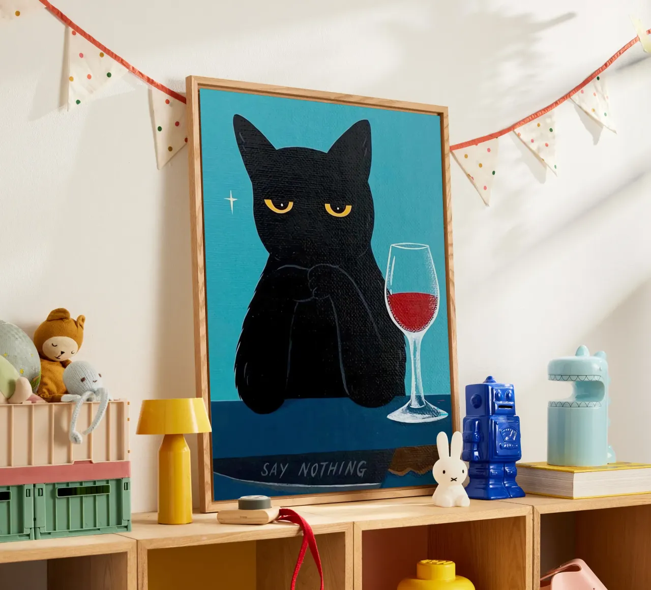 Non dire nulla plexiglass da Arjun