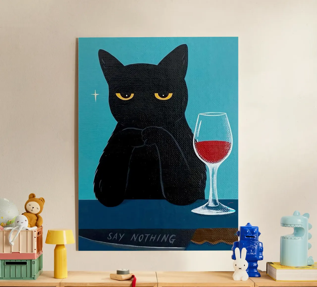 Non dire nulla plexiglass da Arjun