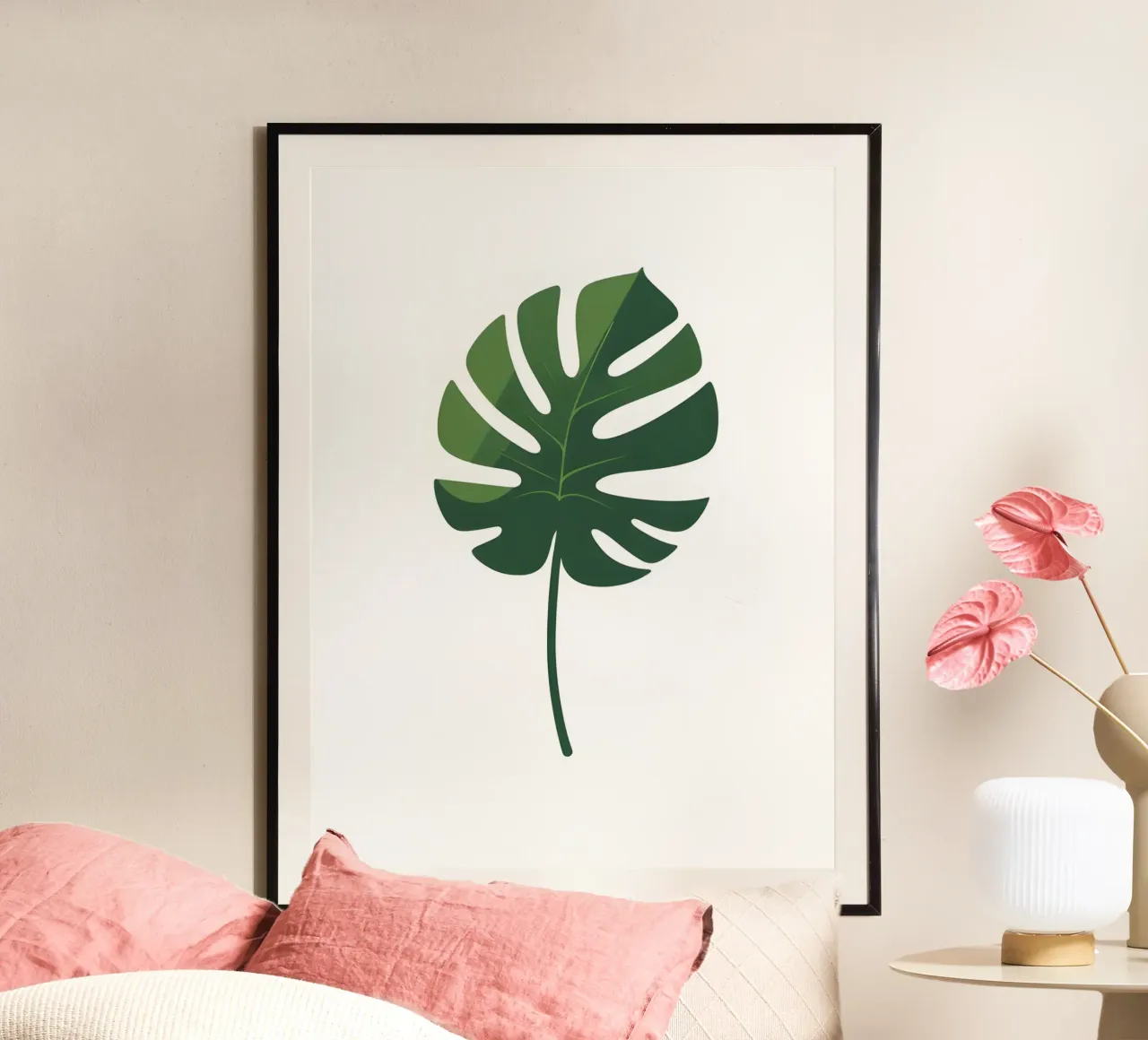 Foglia di Monstera poster da The Green Room