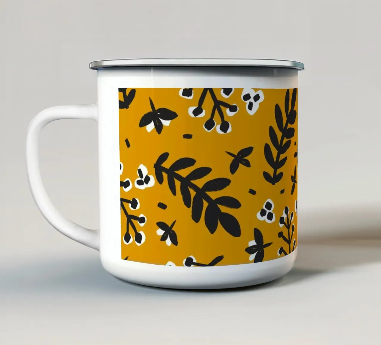 Pattern No 25 tazza in smalto da treechild