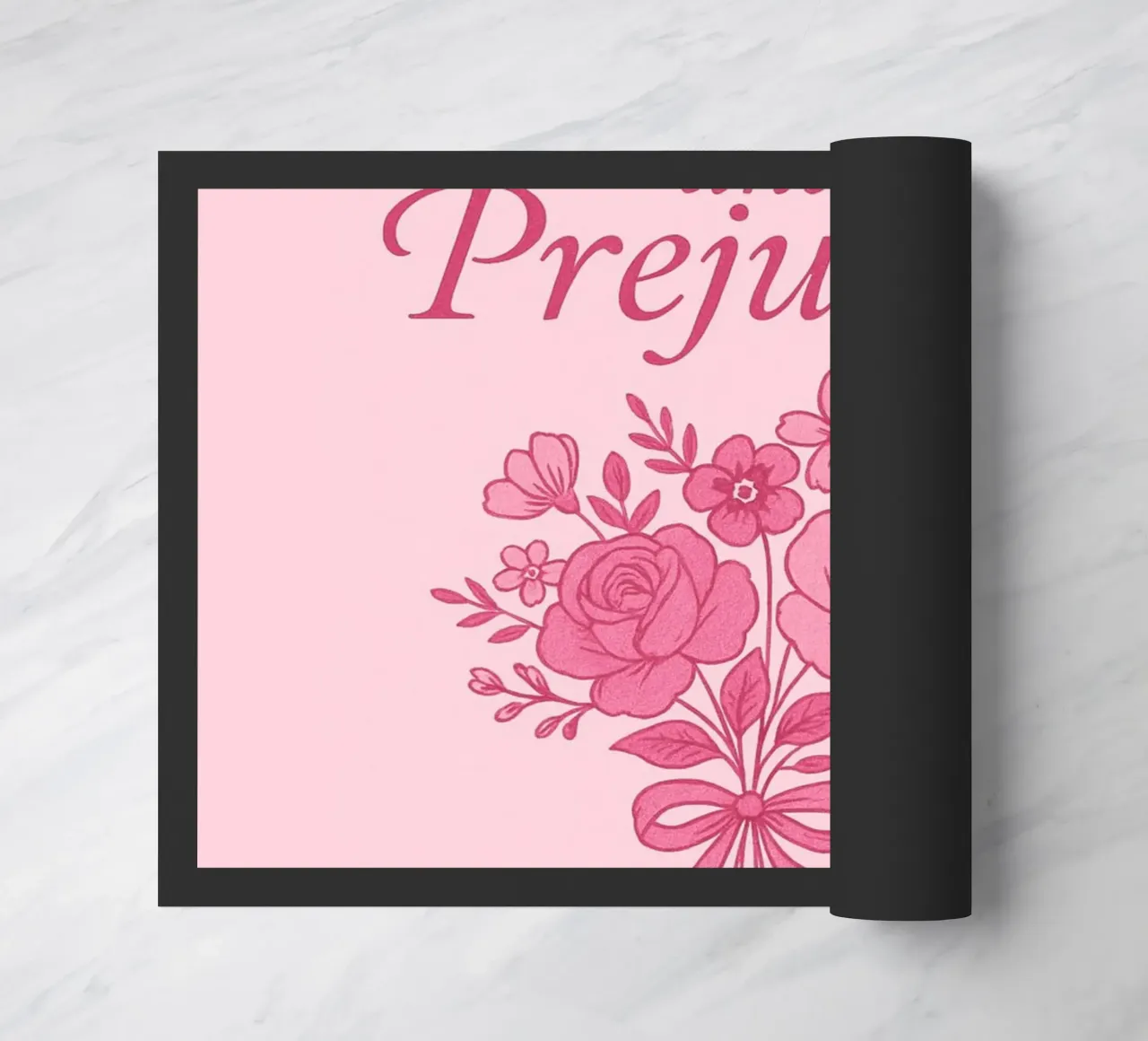 Orgoglio e pregiudizio Jane Austen Copertina del libro zerbino da vintagepod