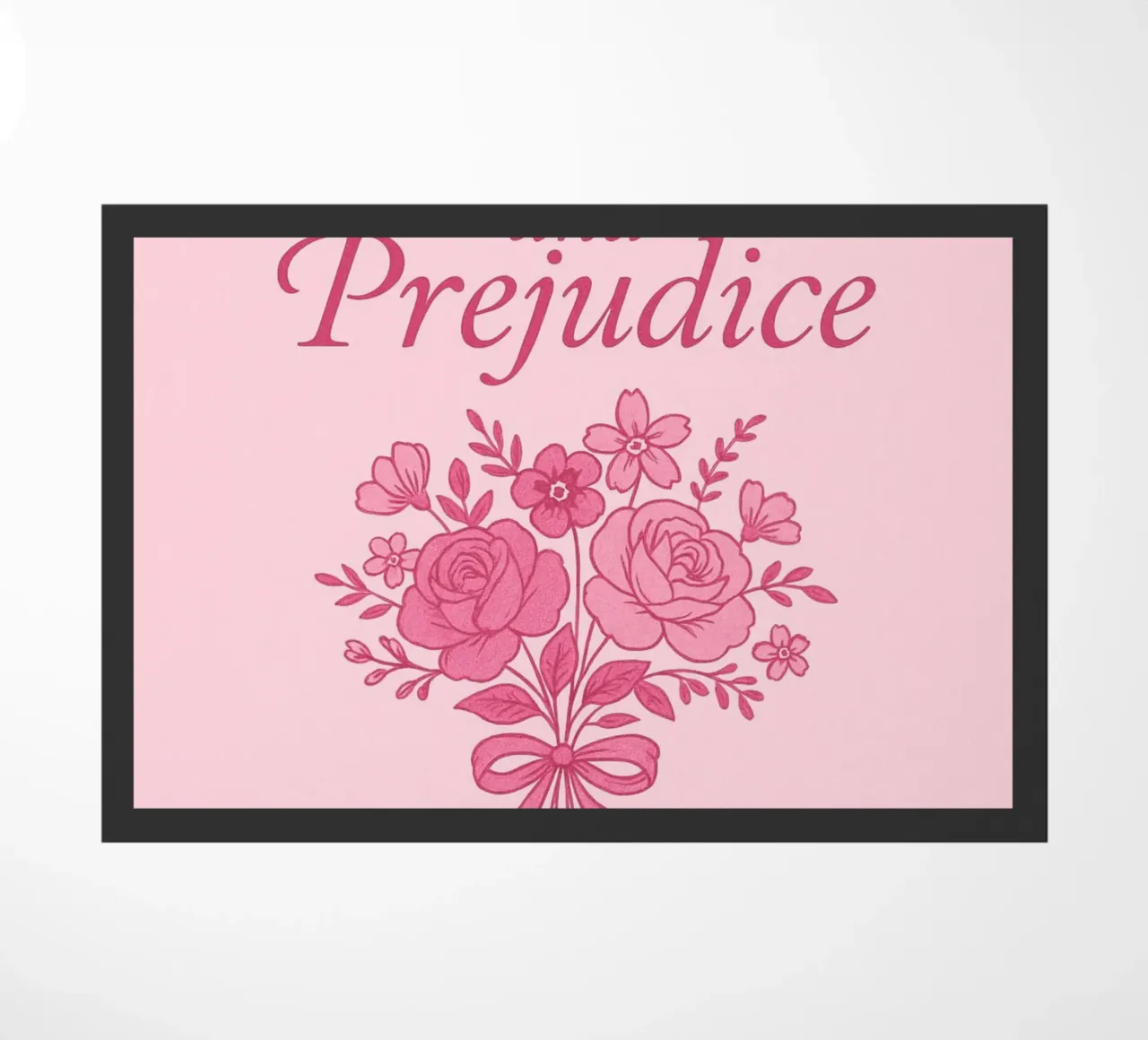 Orgoglio e pregiudizio Jane Austen Copertina del libro zerbino da vintagepod