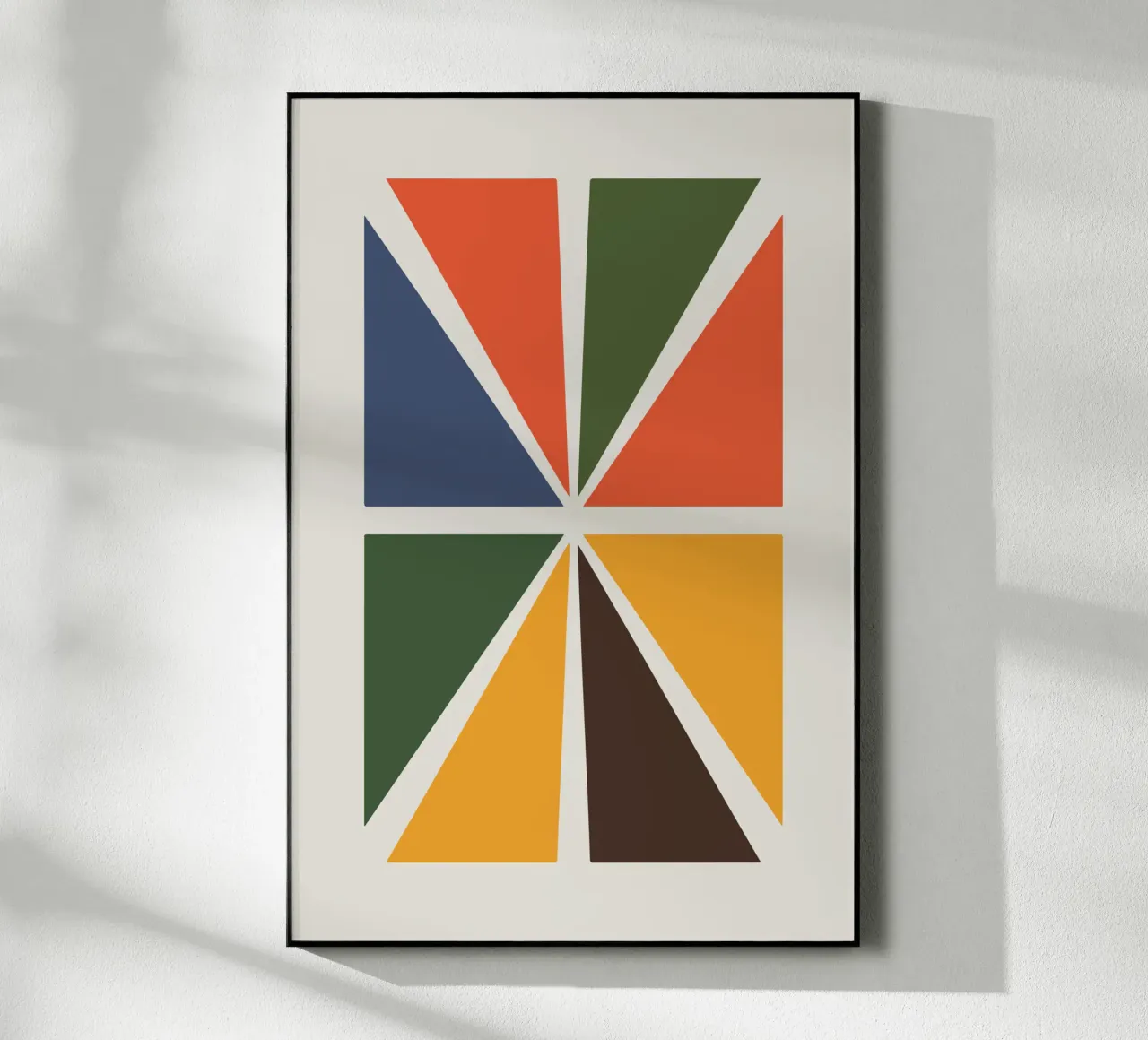 Radiant Triangles 1 plexiglass da LisaArtes