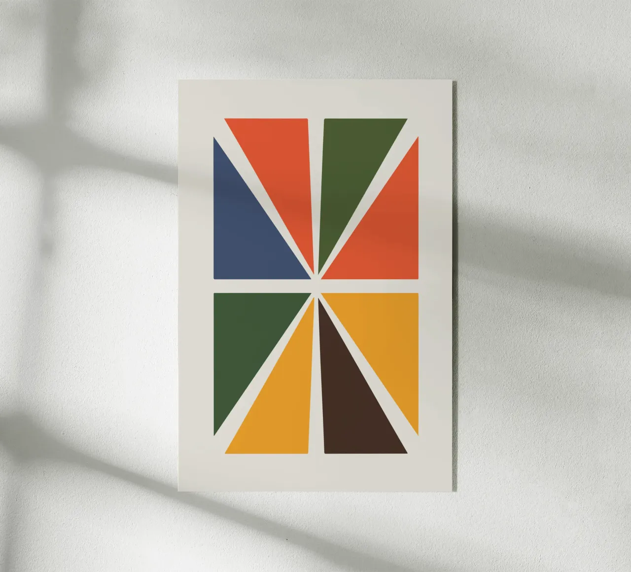 Radiant Triangles 1 plexiglass da LisaArtes