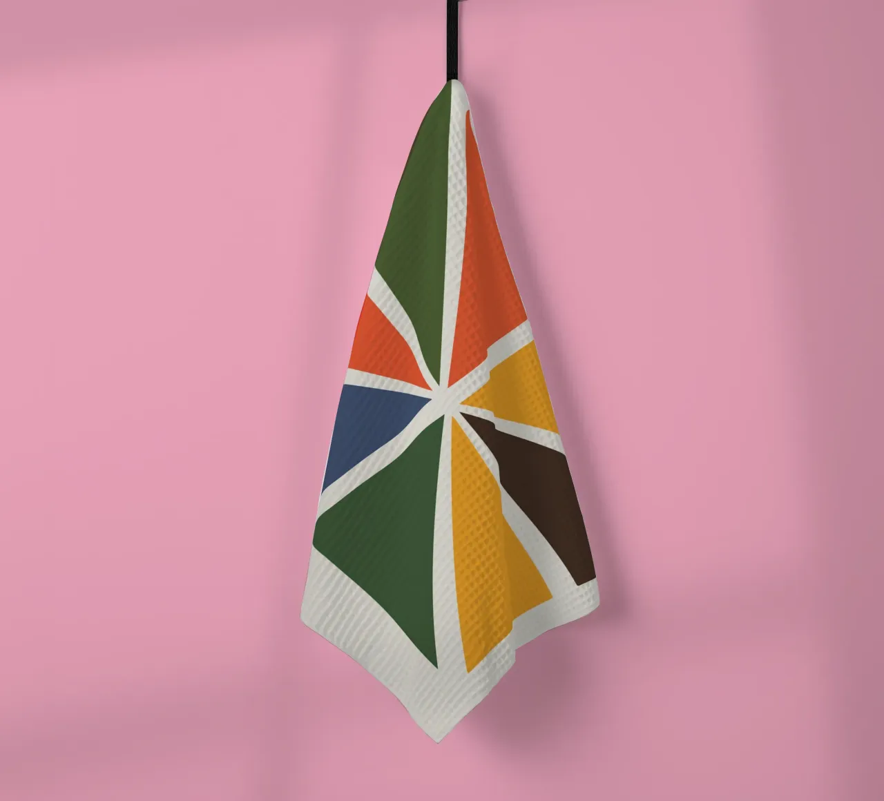 Radiant Triangles 1 canovaccio da cucina da LisaArtes