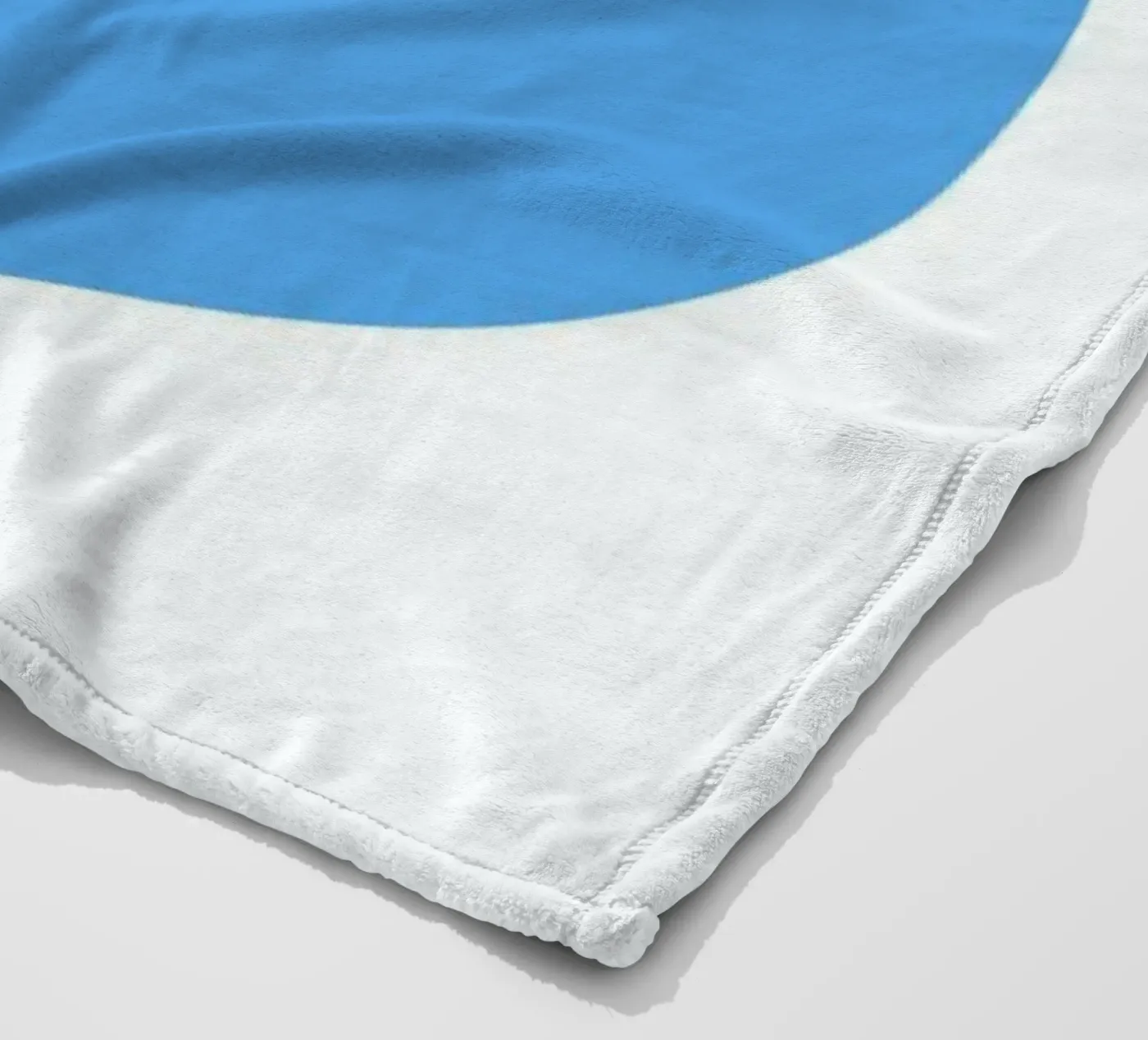 Cyan fleecedeken van Oh Darling