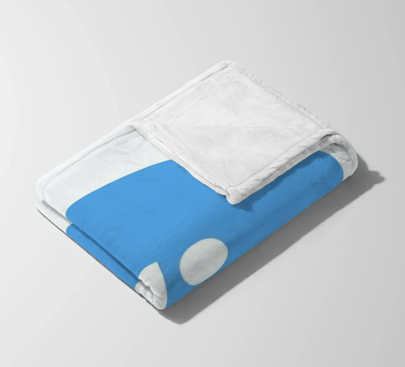 Cyan fleecedeken van Oh Darling