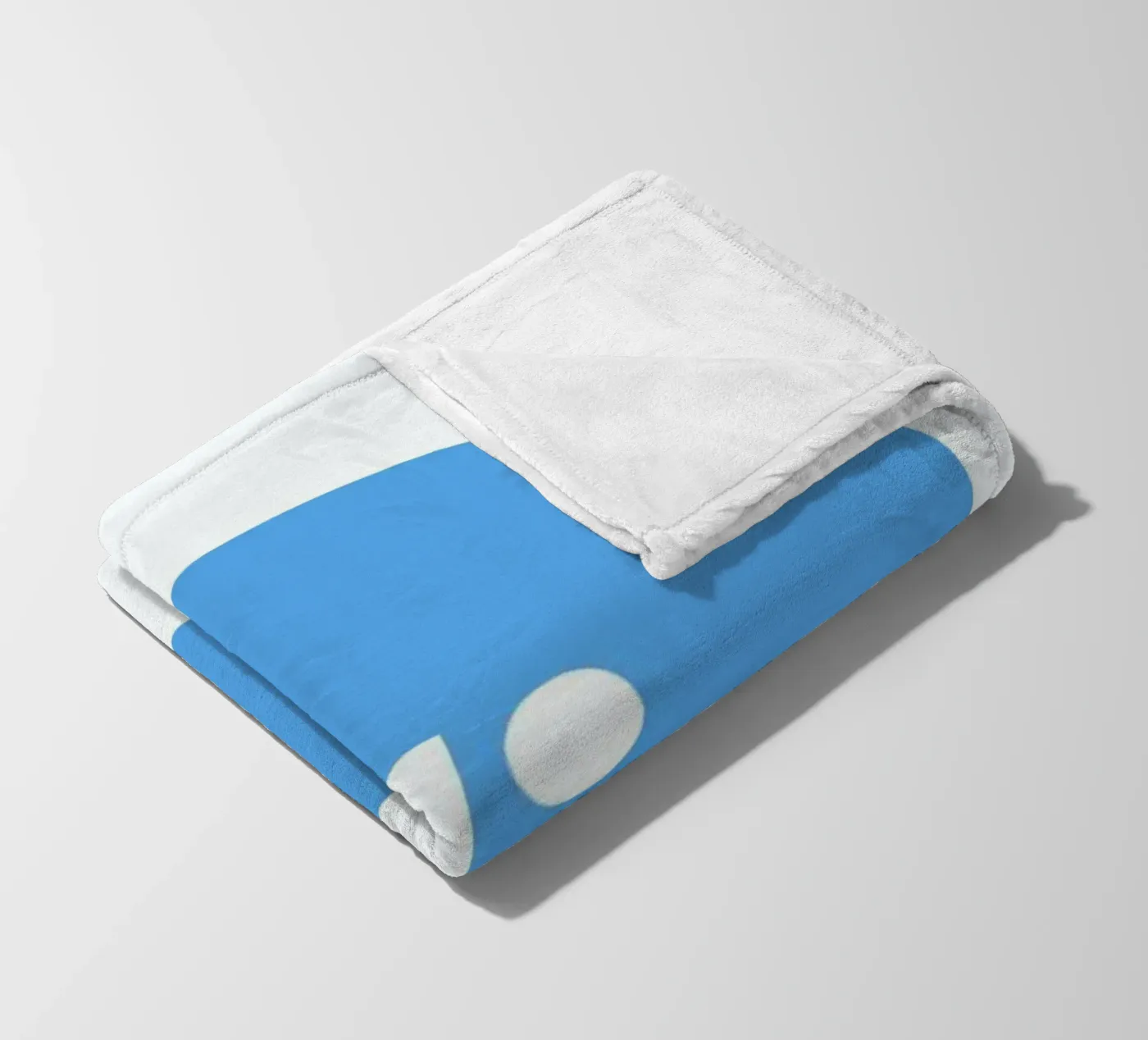 Cyan fleecedeken van Oh Darling