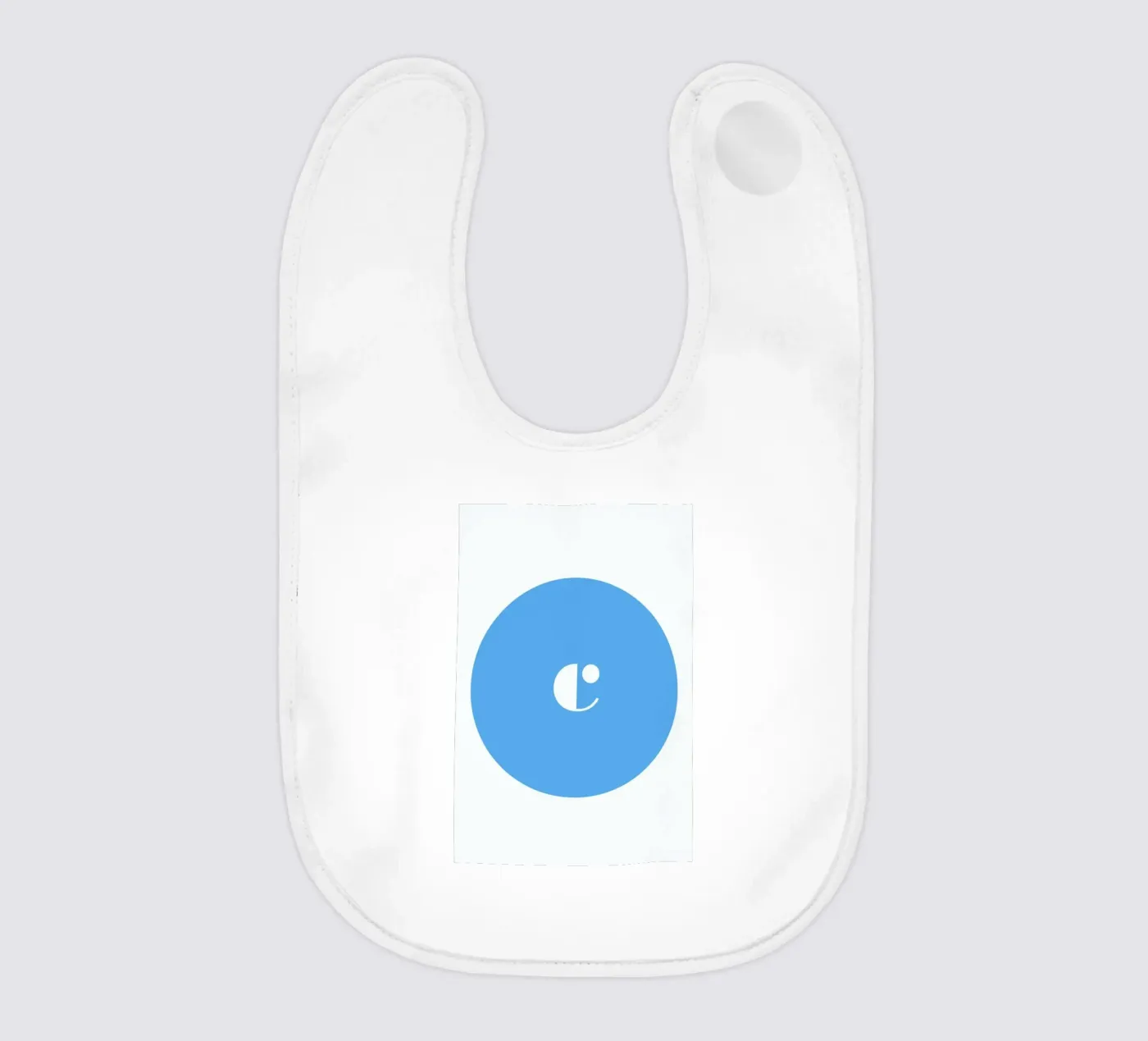 Cyan baby slabbetje van Oh Darling