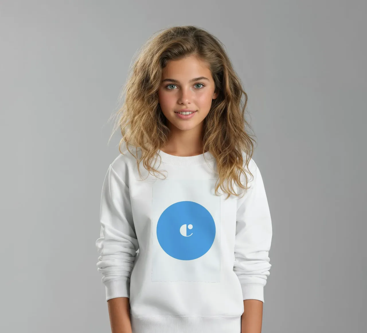 Cyan felpa bambino da Oh Darling