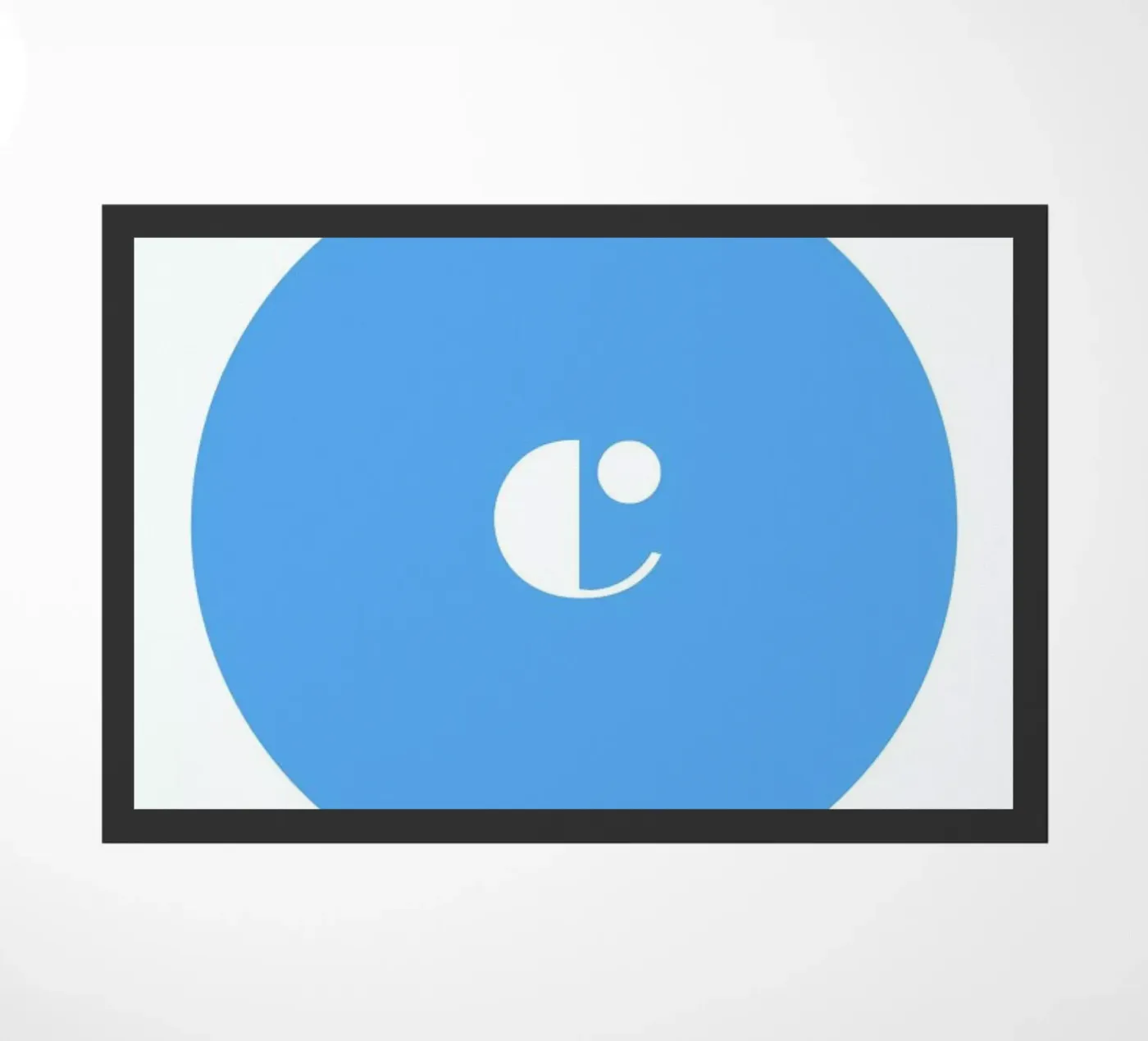 Cyan Fußmatte von Oh Darling