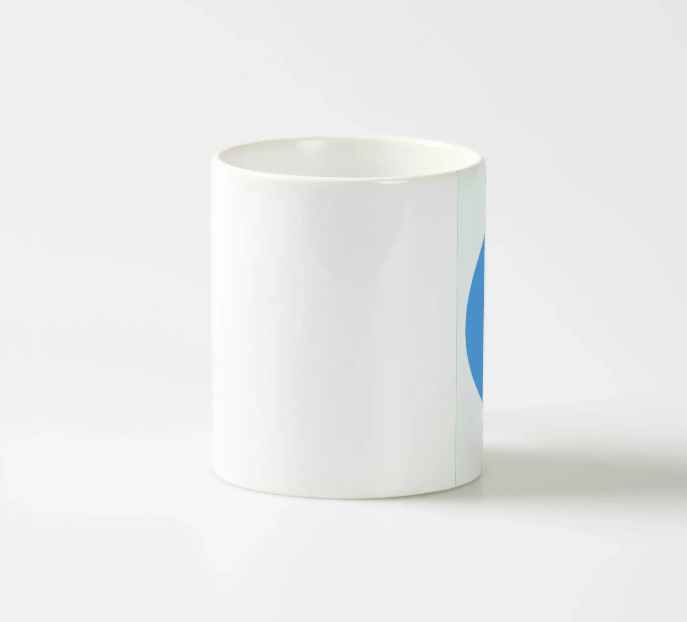 Cyan ceramic mug by Oh Darling