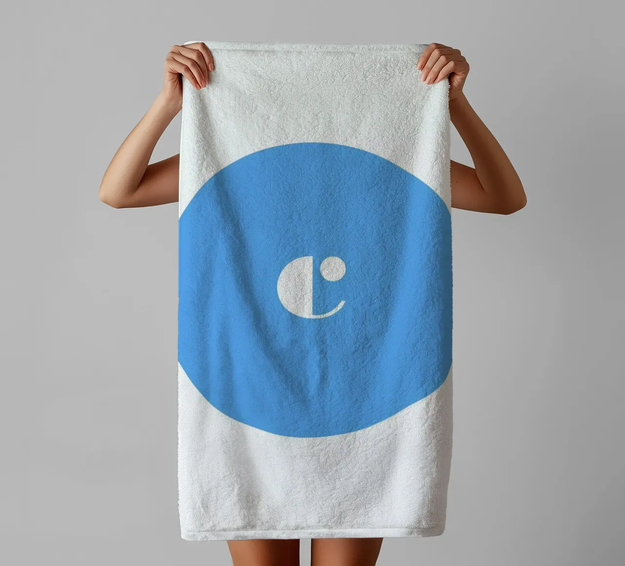 Cyan asciugamano da bagno da Oh Darling