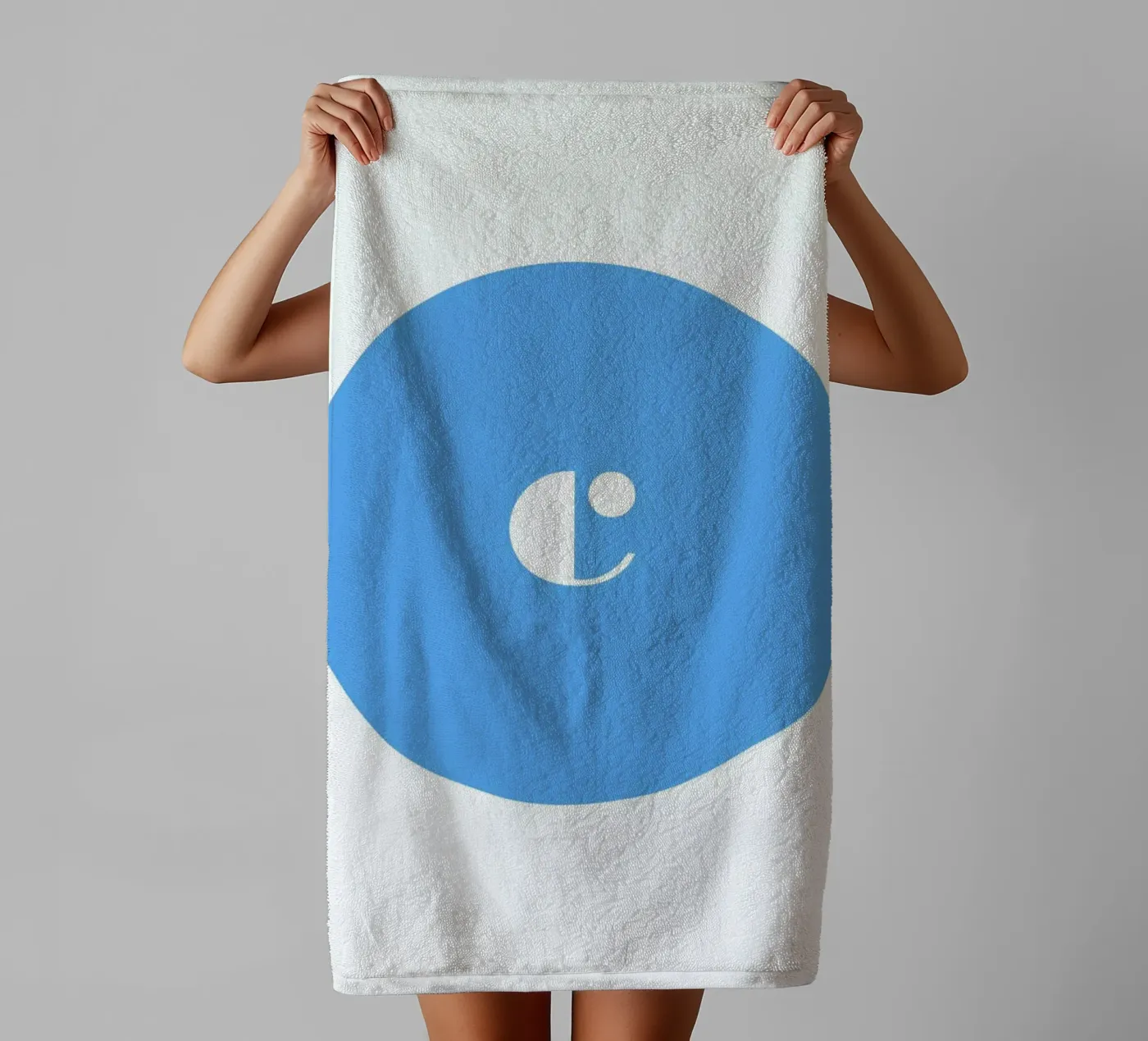 Cyan towel by Oh Darling