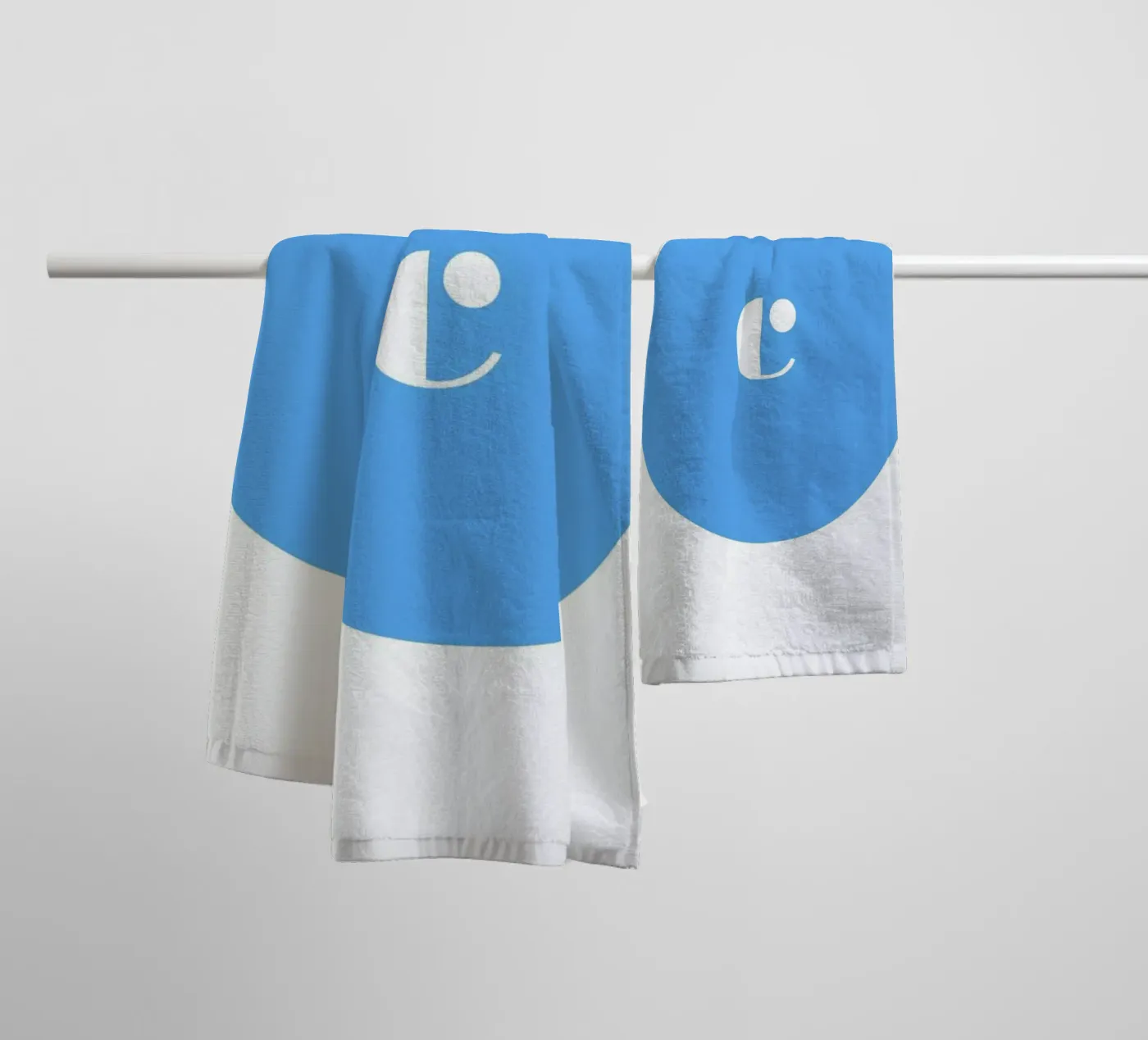 Cyan towel by Oh Darling