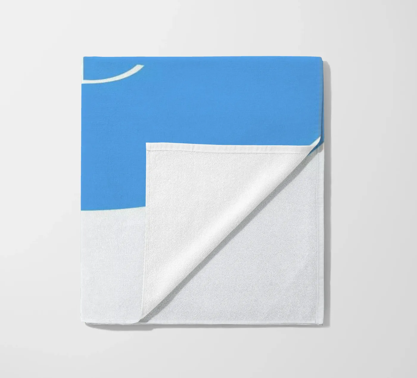 Cyan strandhanddoek van Oh Darling