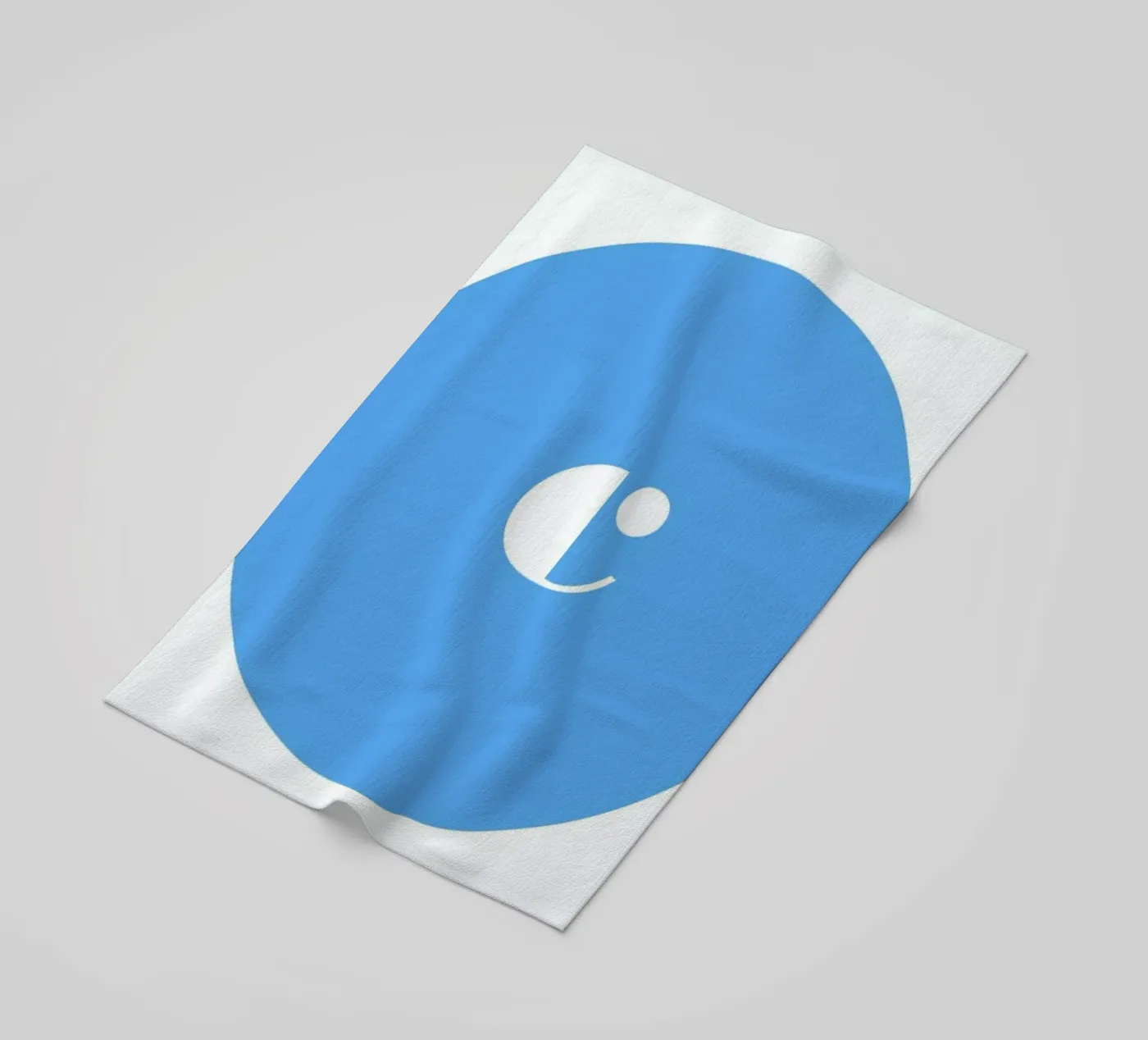 Cyan strandhanddoek van Oh Darling