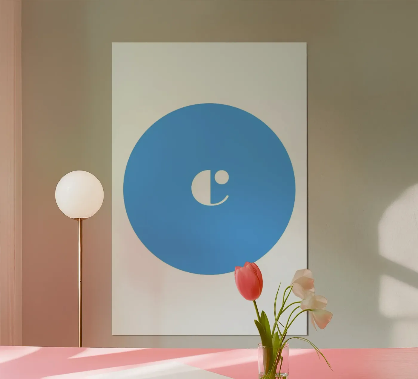 Cyan poster van Oh Darling