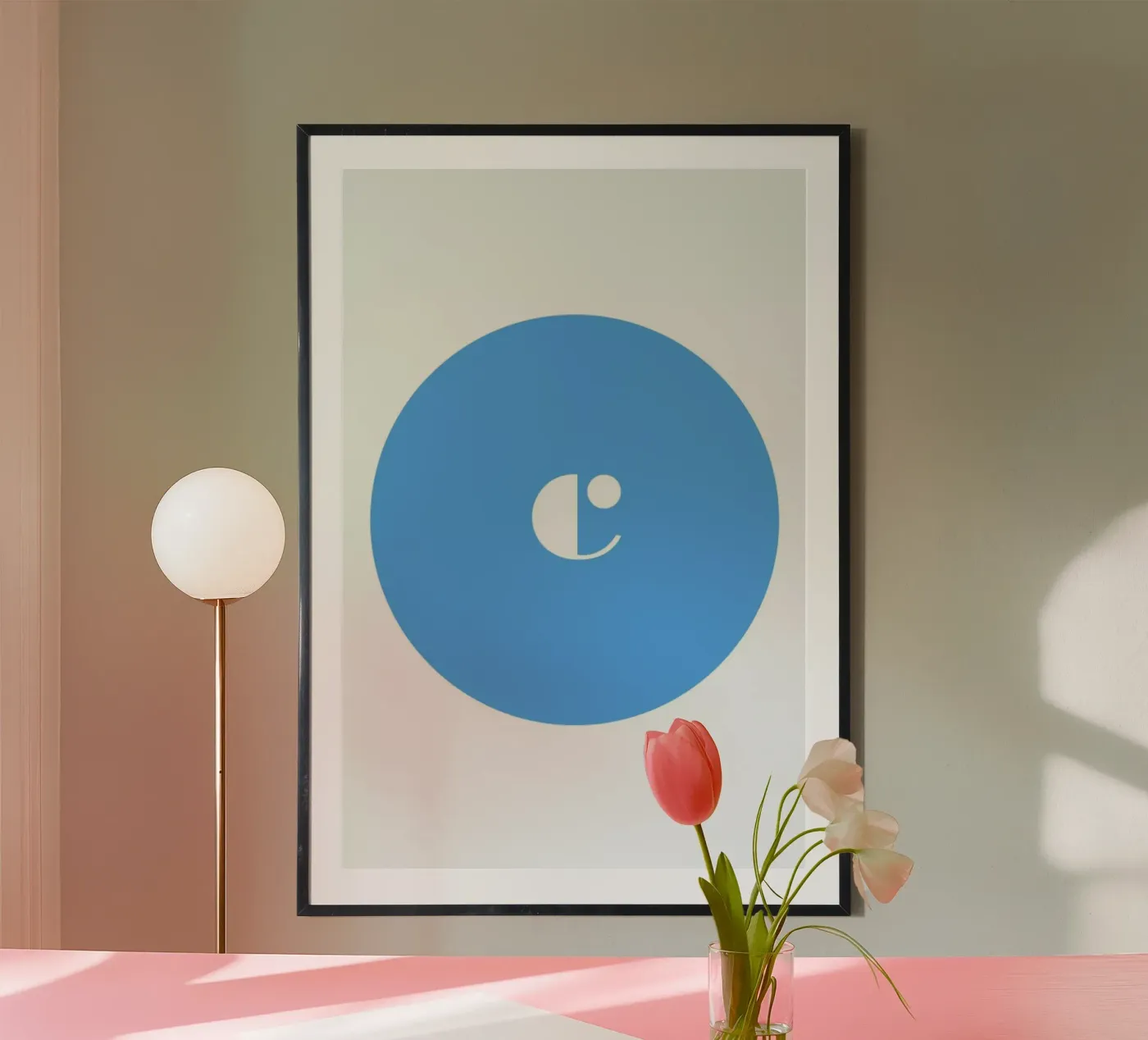 Cyan poster van Oh Darling