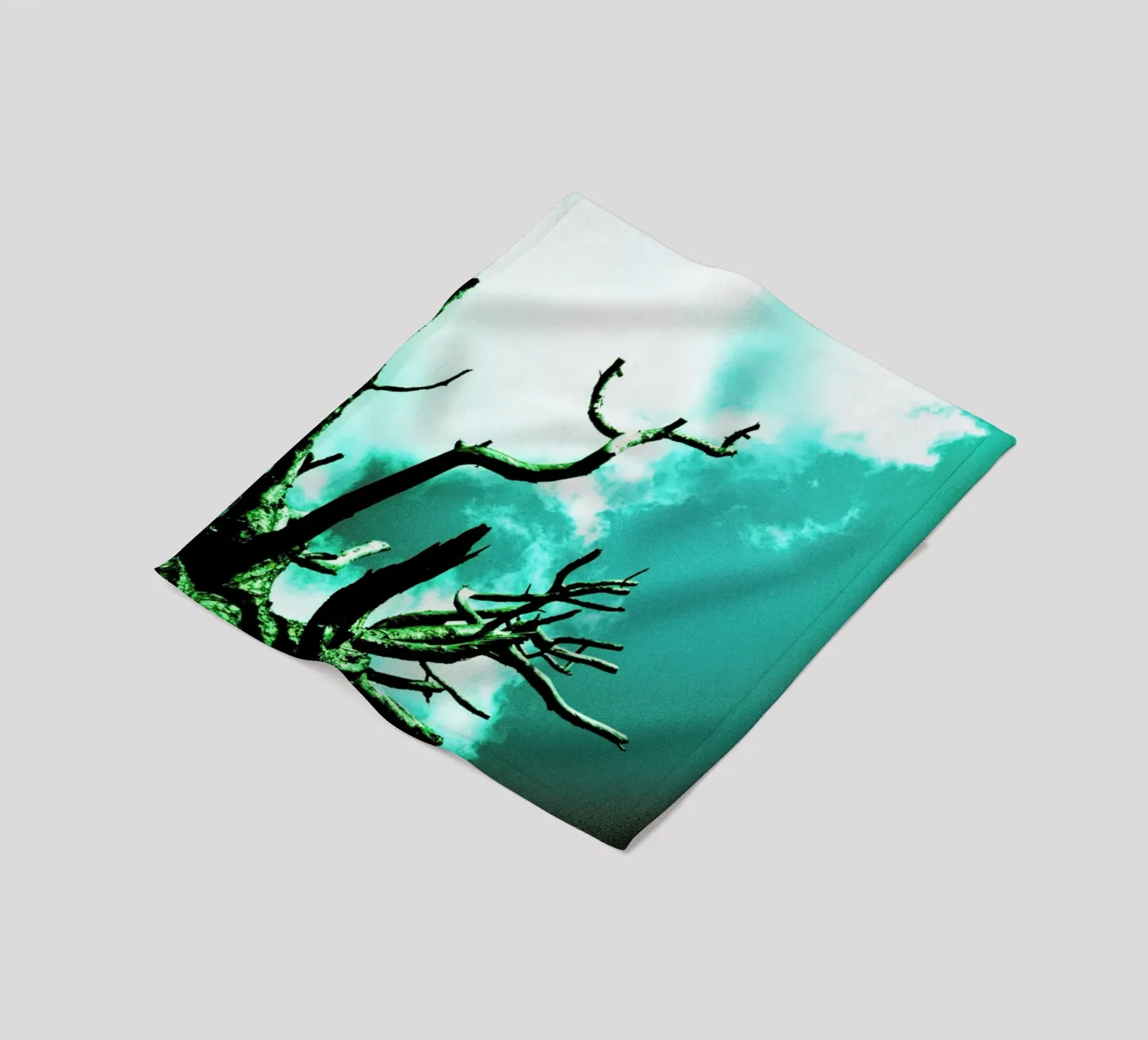 Brittle fleecedeken van BLAEK Design Studio