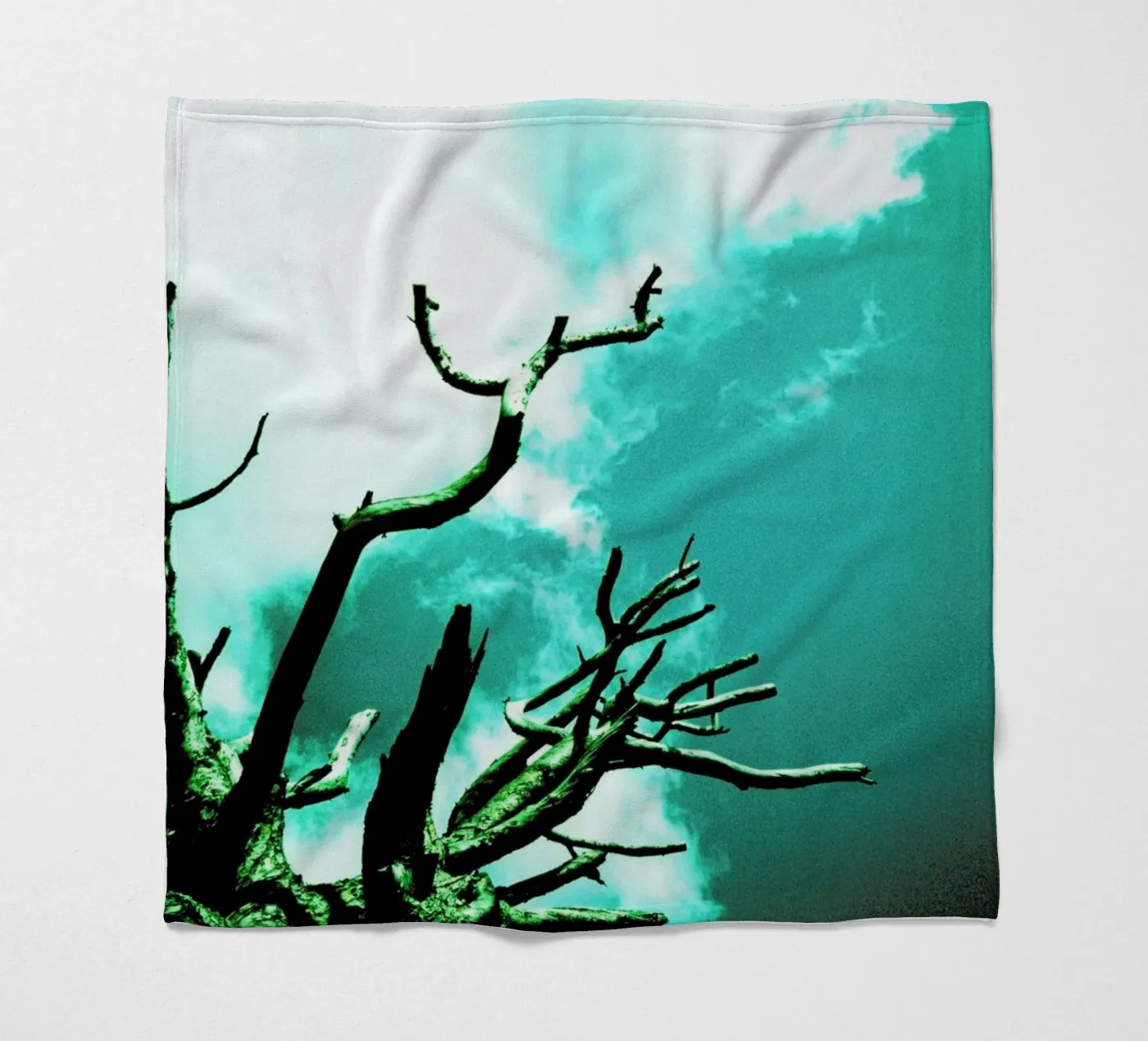 Brittle fleecedeken van BLAEK Design Studio