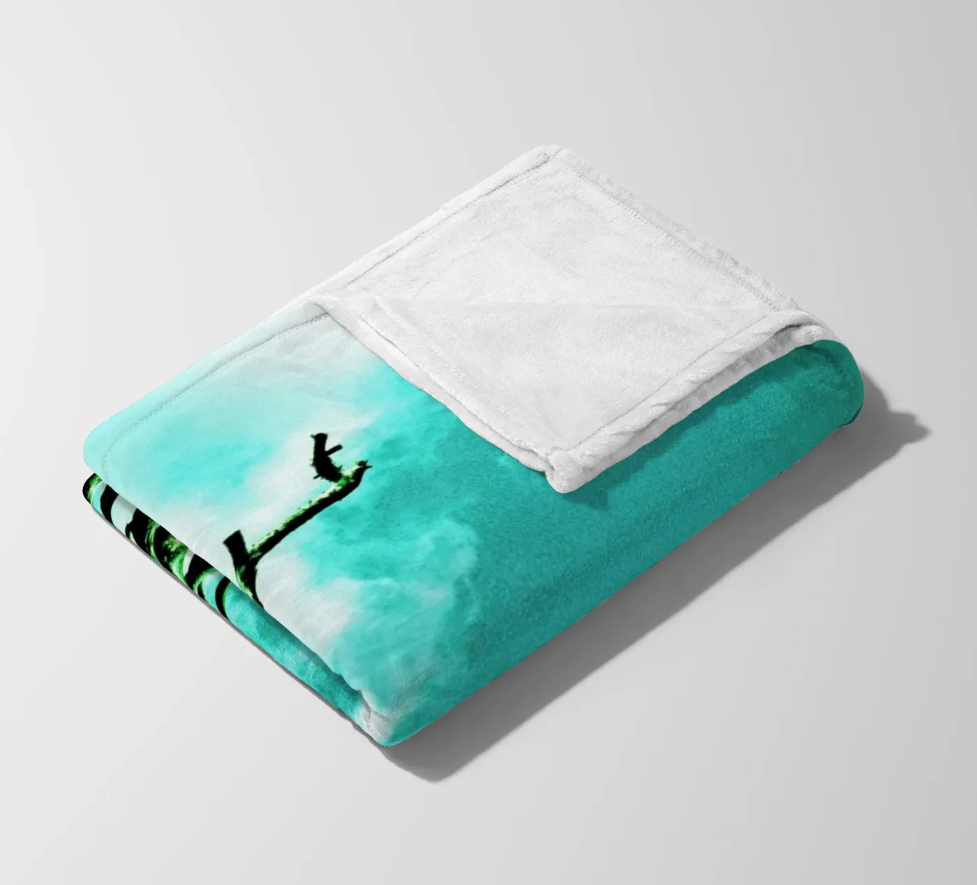 Brittle fleecedeken van BLAEK Design Studio