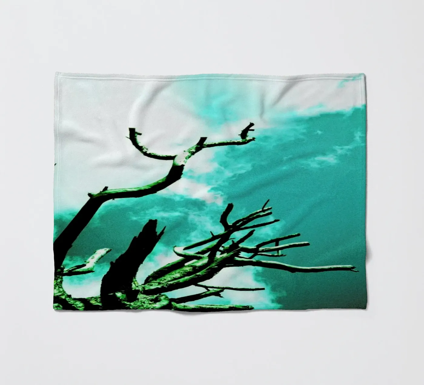 Brittle fleecedeken van BLAEK Design Studio