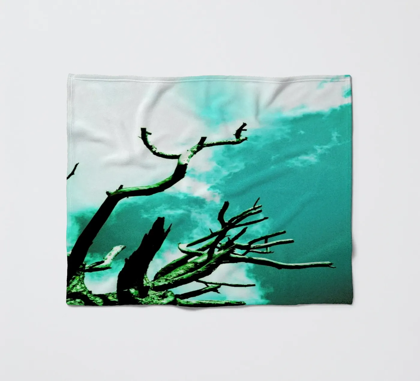 Brittle fleecedeken van BLAEK Design Studio