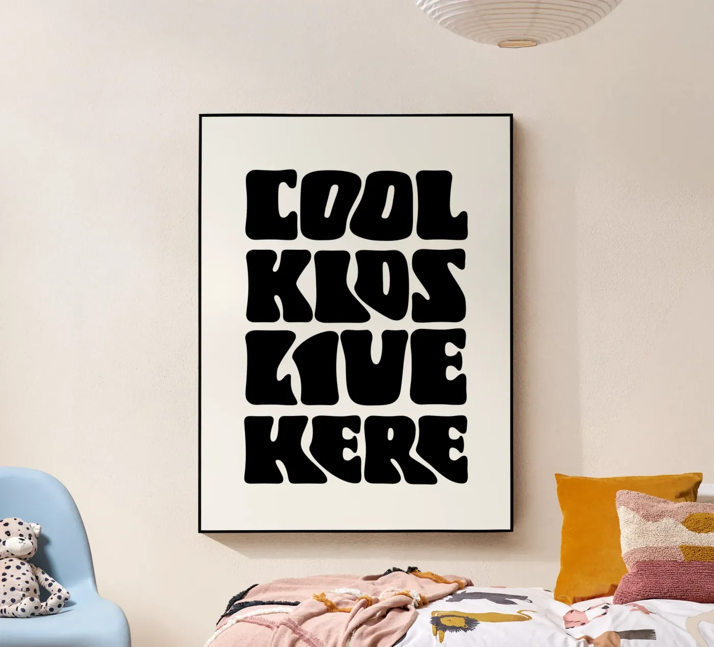 Cool kids live here plexiglass da PinkCandyWalls