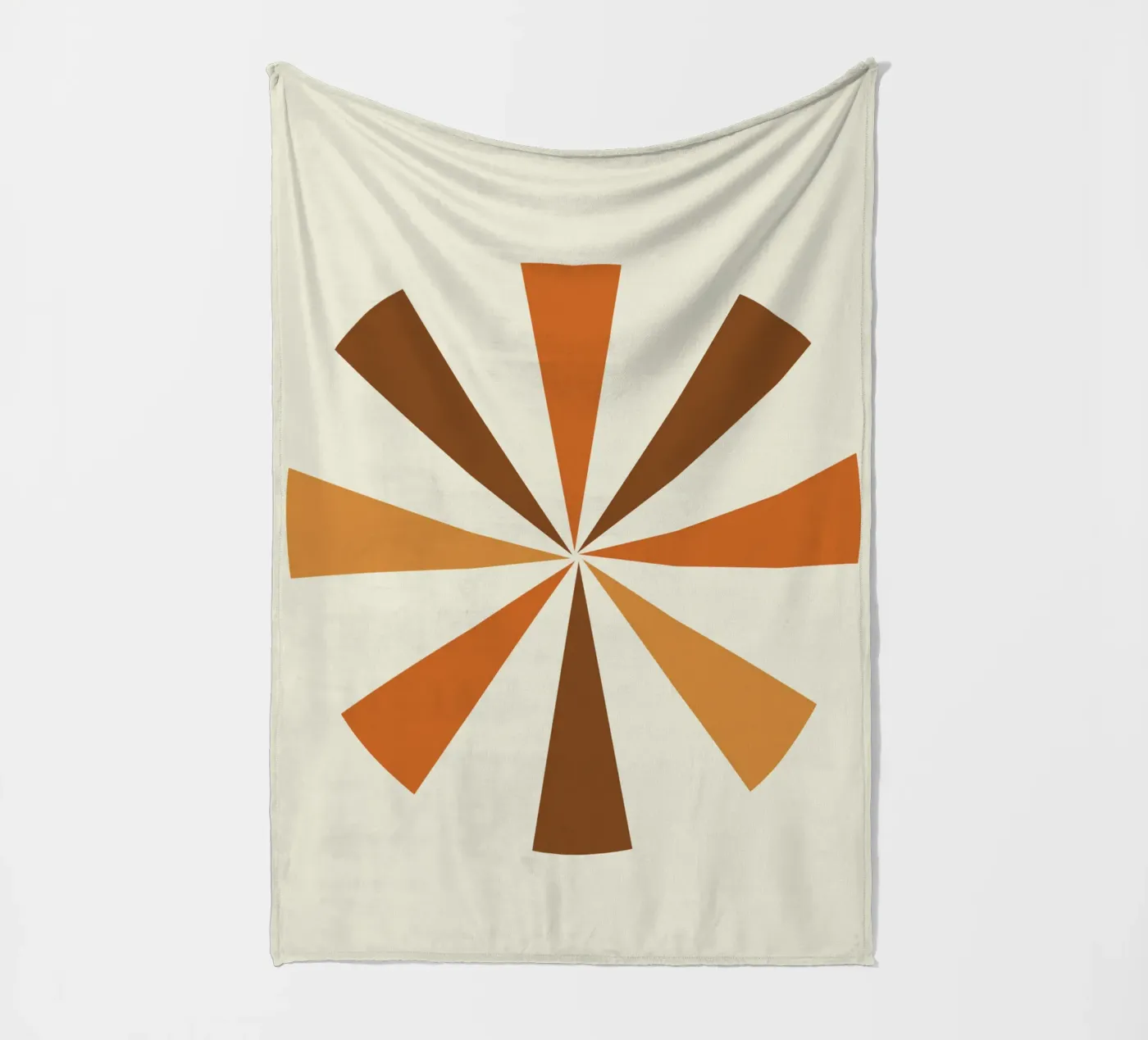 Radiant Triangles fleecedeken van LisaArtes