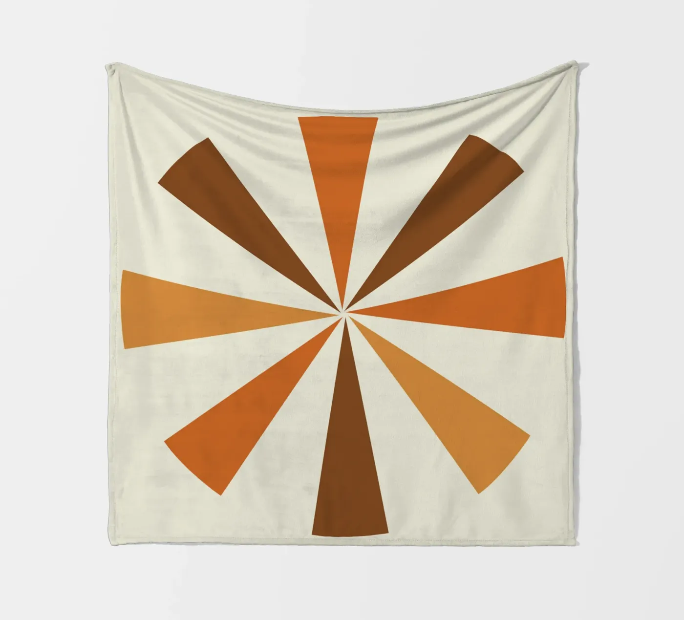 Radiant Triangles fleecedeken van LisaArtes