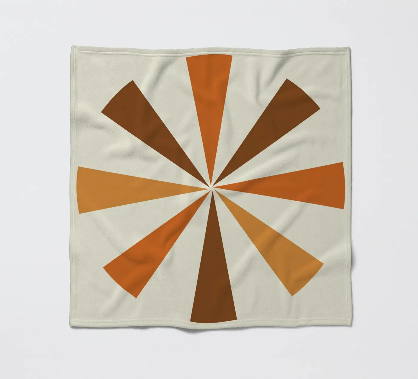 Radiant Triangles fleecedeken van LisaArtes