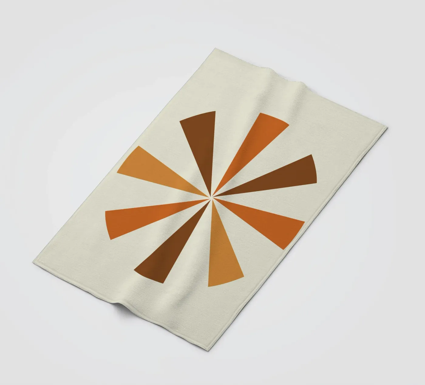 Radiant Triangles fleecedeken van LisaArtes