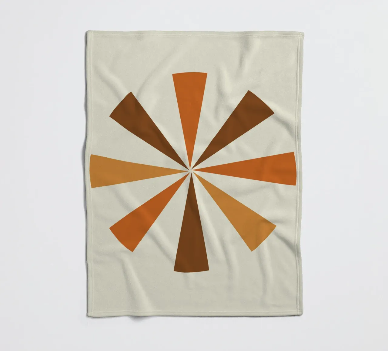 Radiant Triangles Fleecedecke von LisaArtes