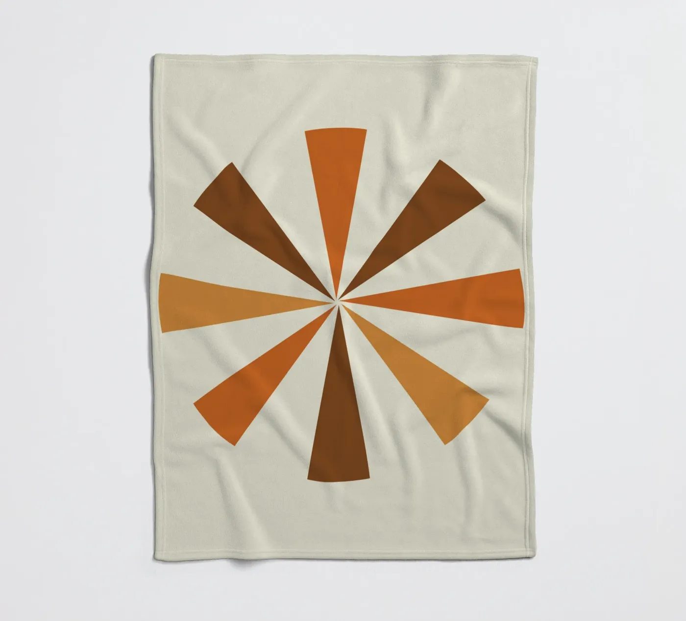 Radiant Triangles fleecedeken van LisaArtes