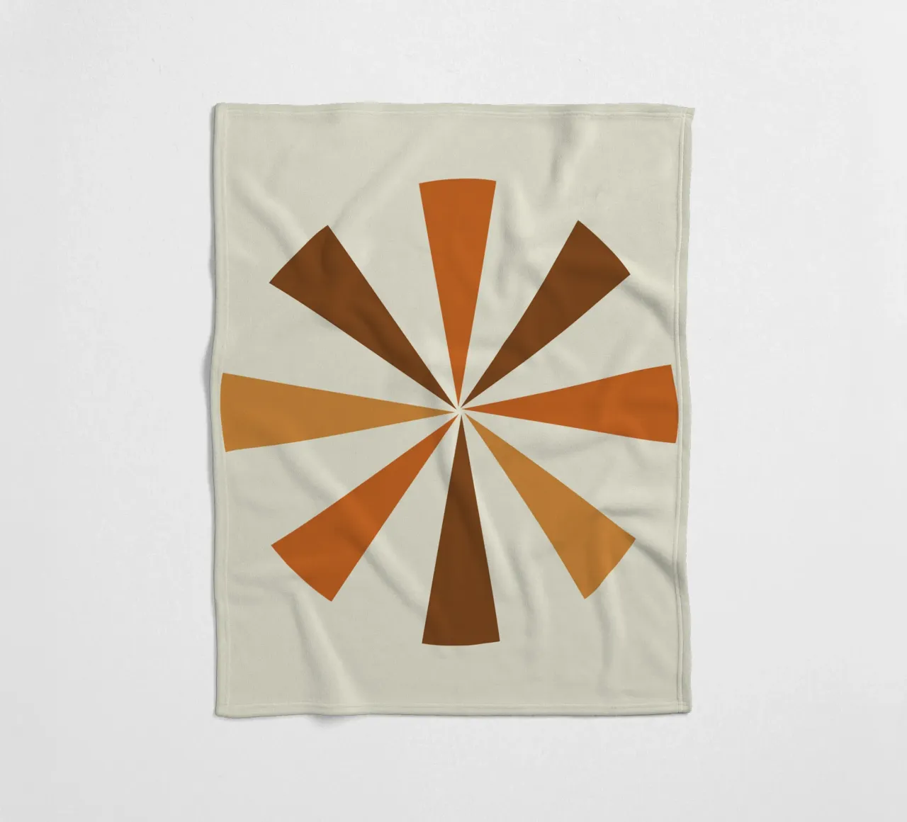 Radiant Triangles Fleecedecke von LisaArtes