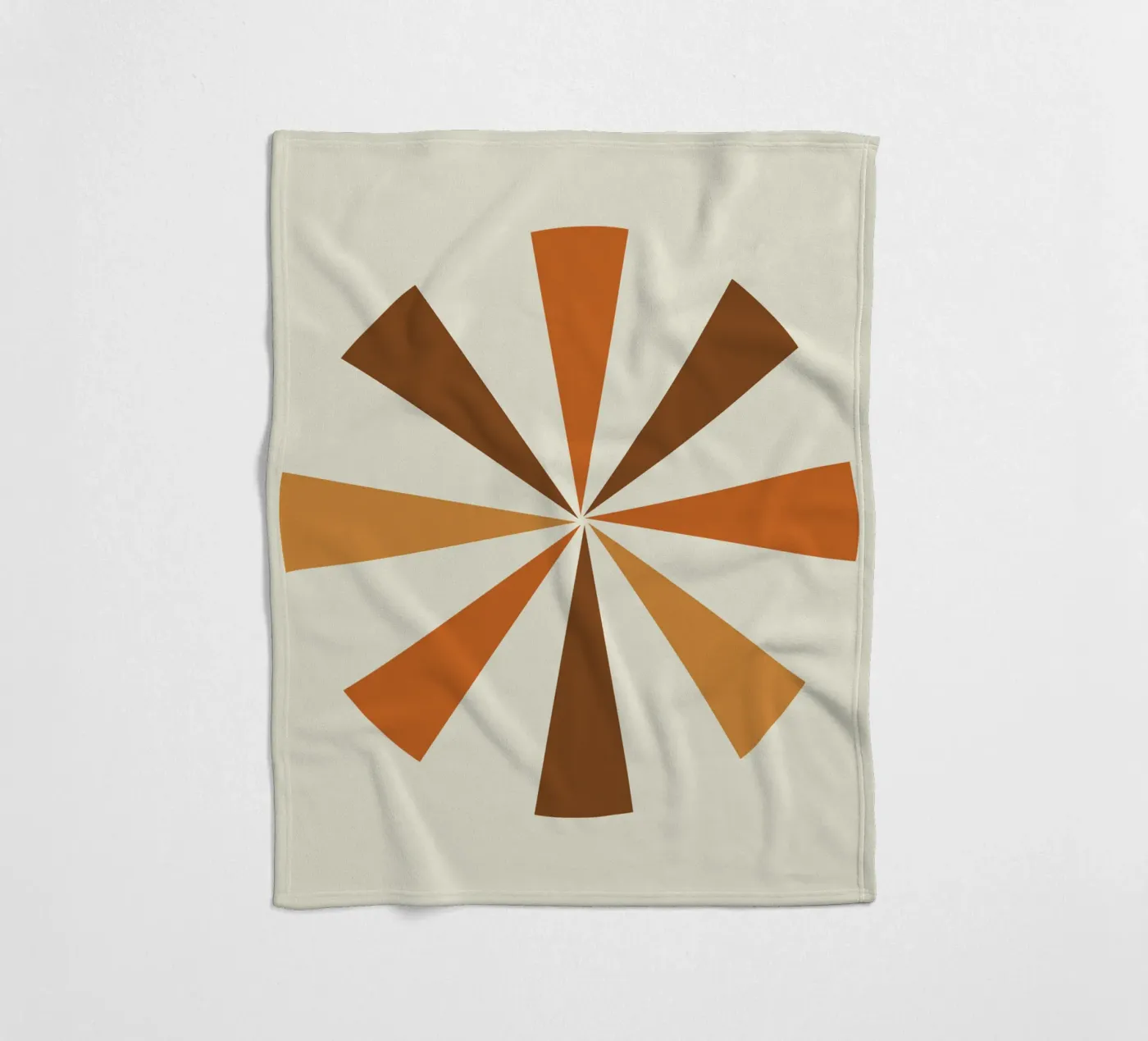 Radiant Triangles fleecedeken van LisaArtes