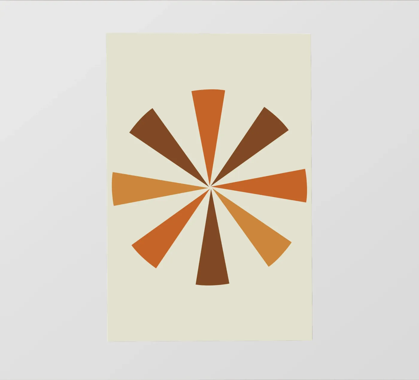 Radiant Triangles pellicola backlit da LisaArtes