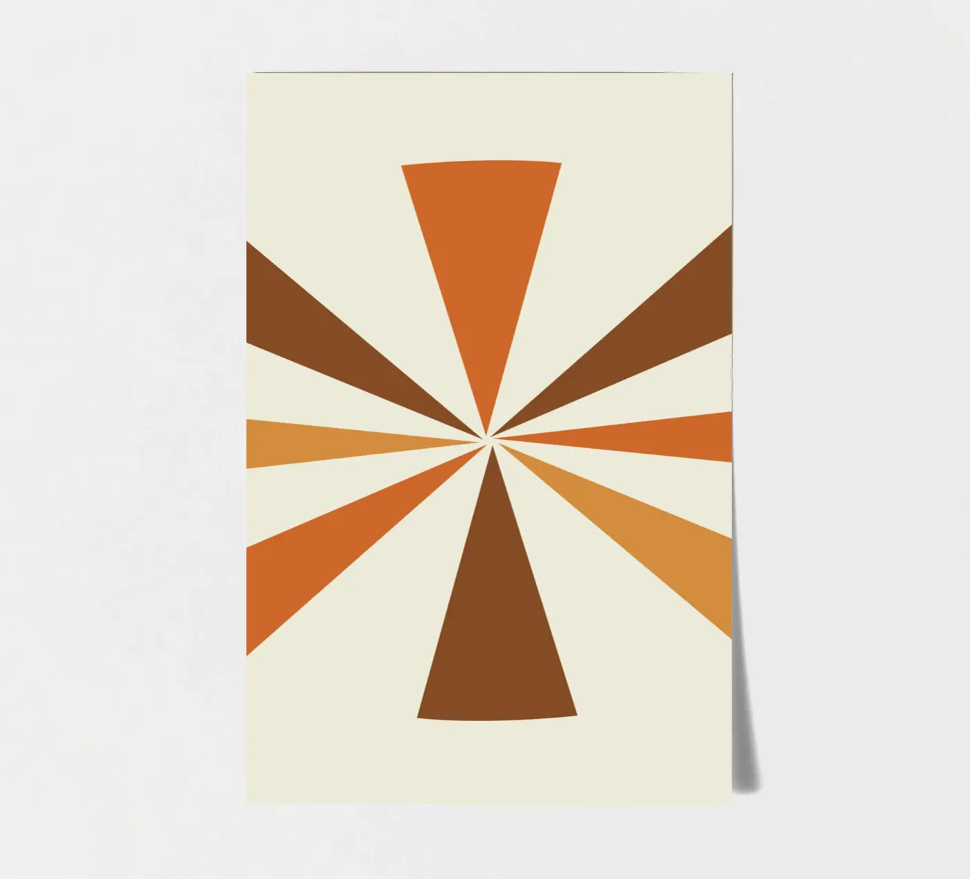 Radiant Triangles sticker sheet by LisaArtes