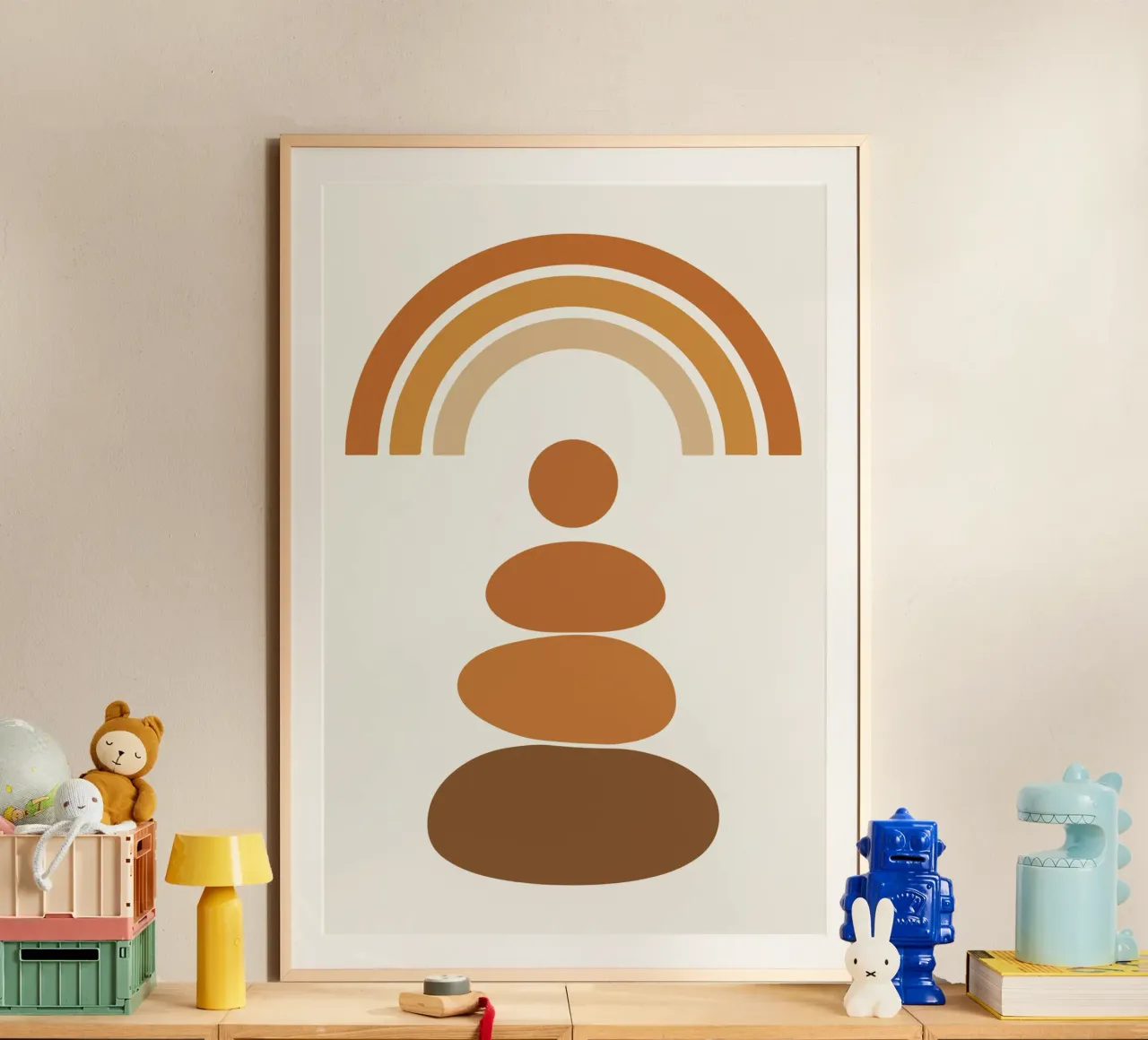 Rainbow Balance poster da LisaArtes