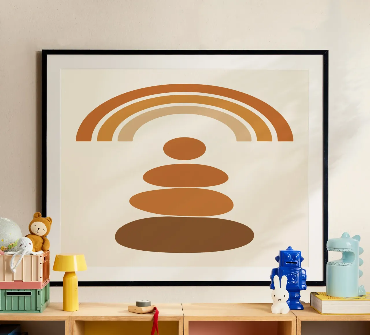 Rainbow Balance poster da LisaArtes