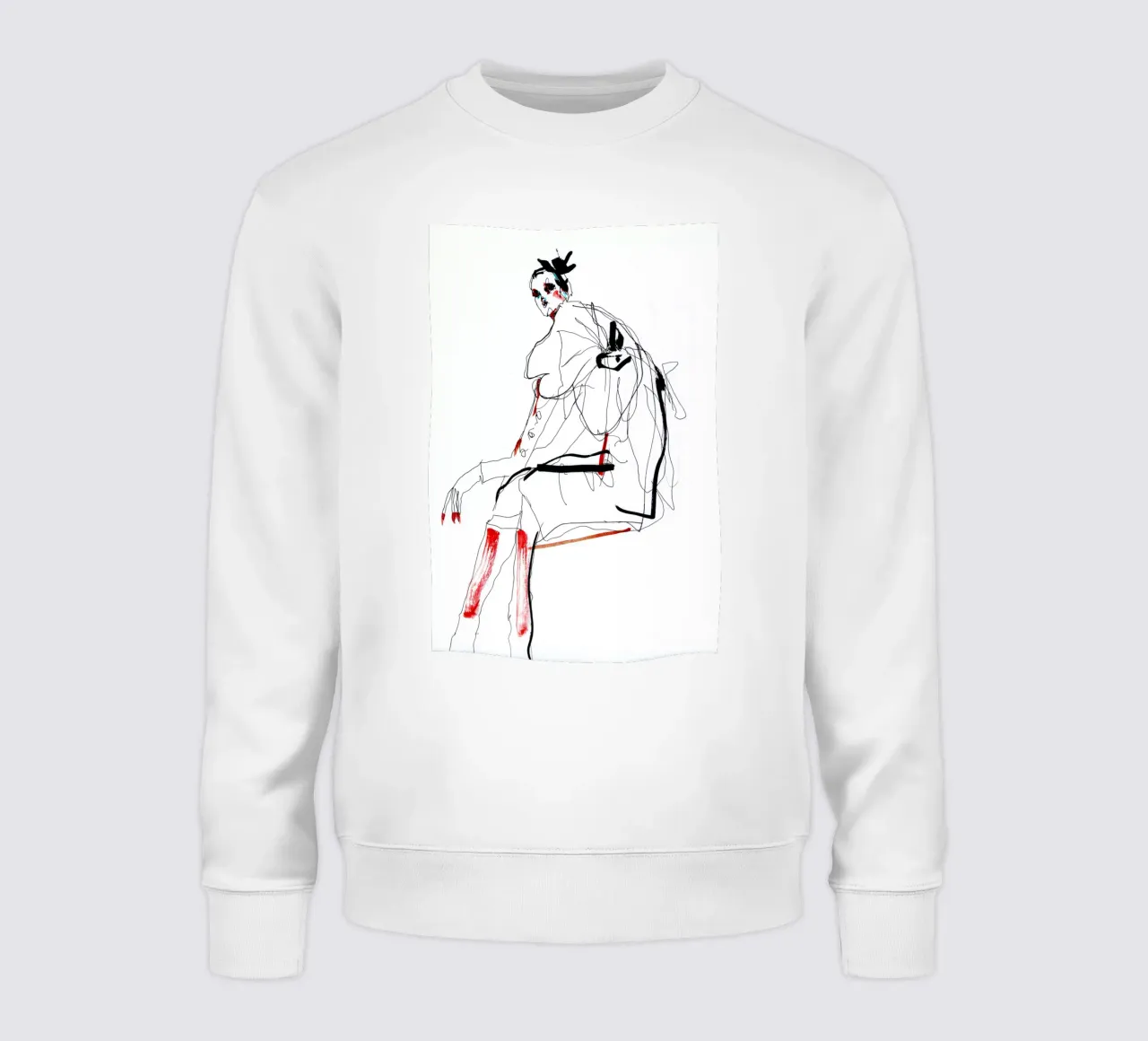 waiting felpa da k i m