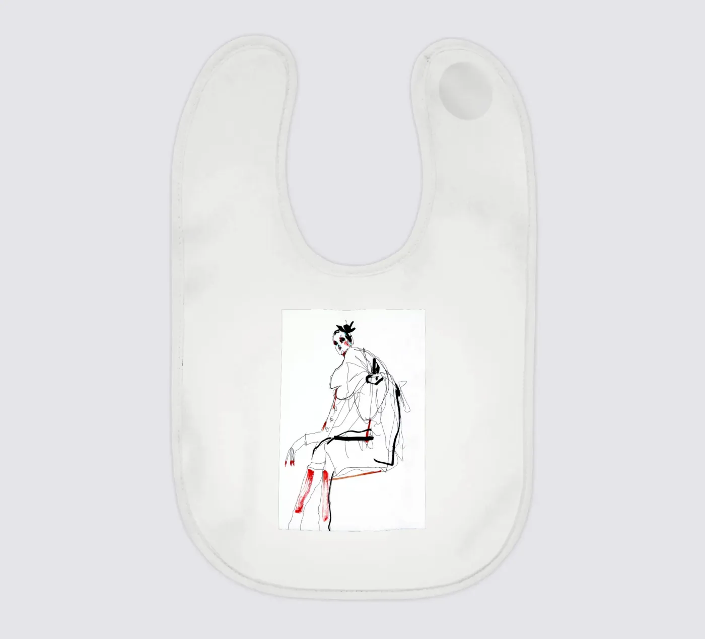 waiting Babylätzchen von k i m