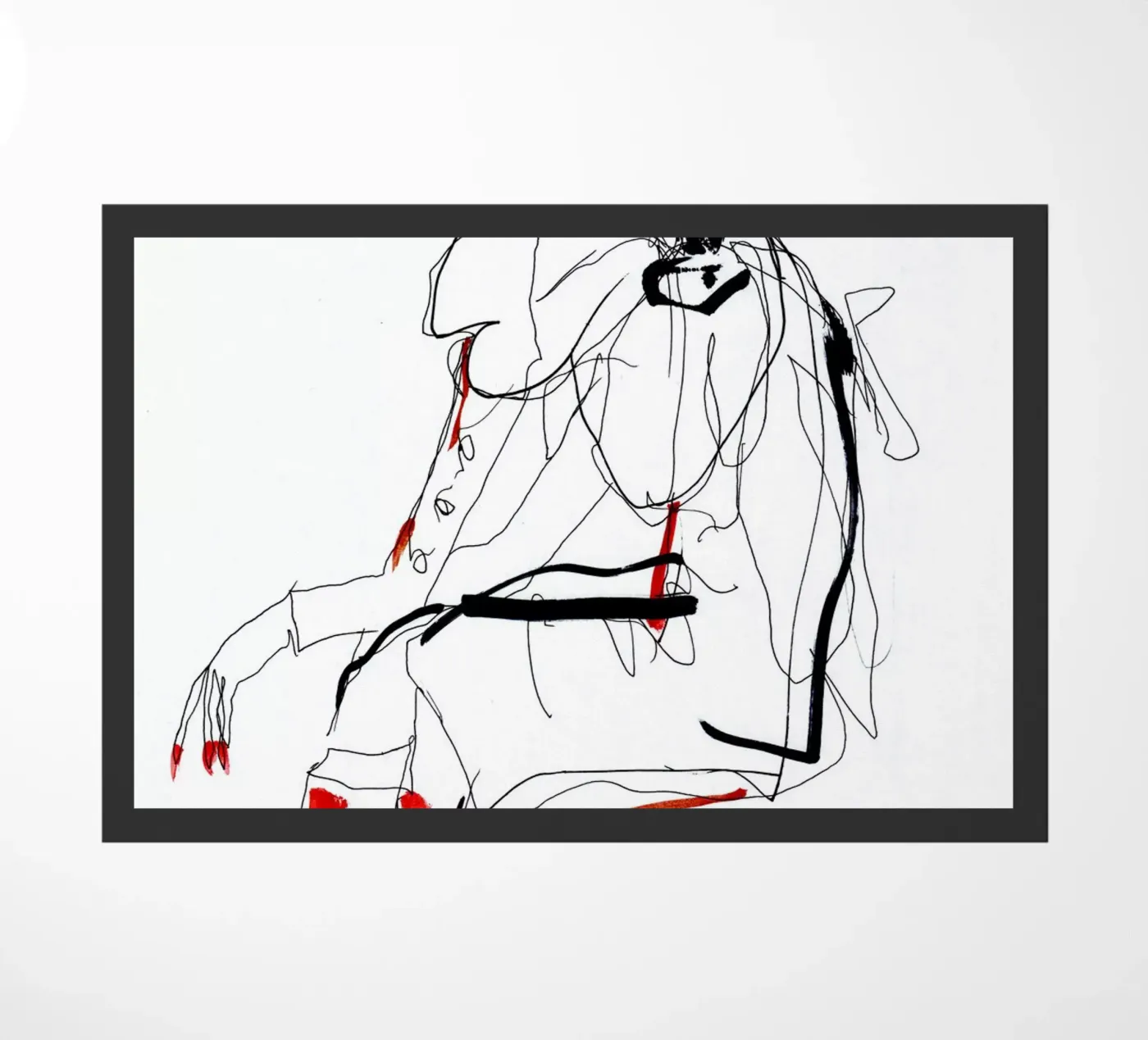 waiting deurmat van k i m