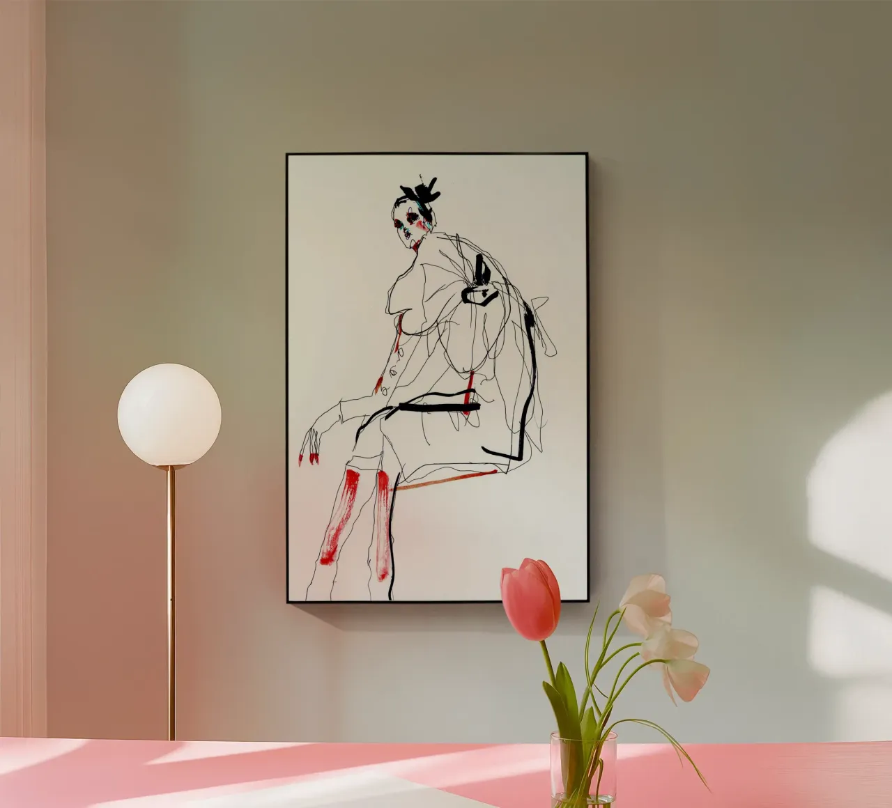 waiting plexiglass da k i m