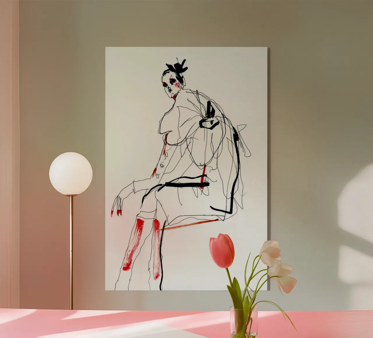 waiting plexiglass da k i m