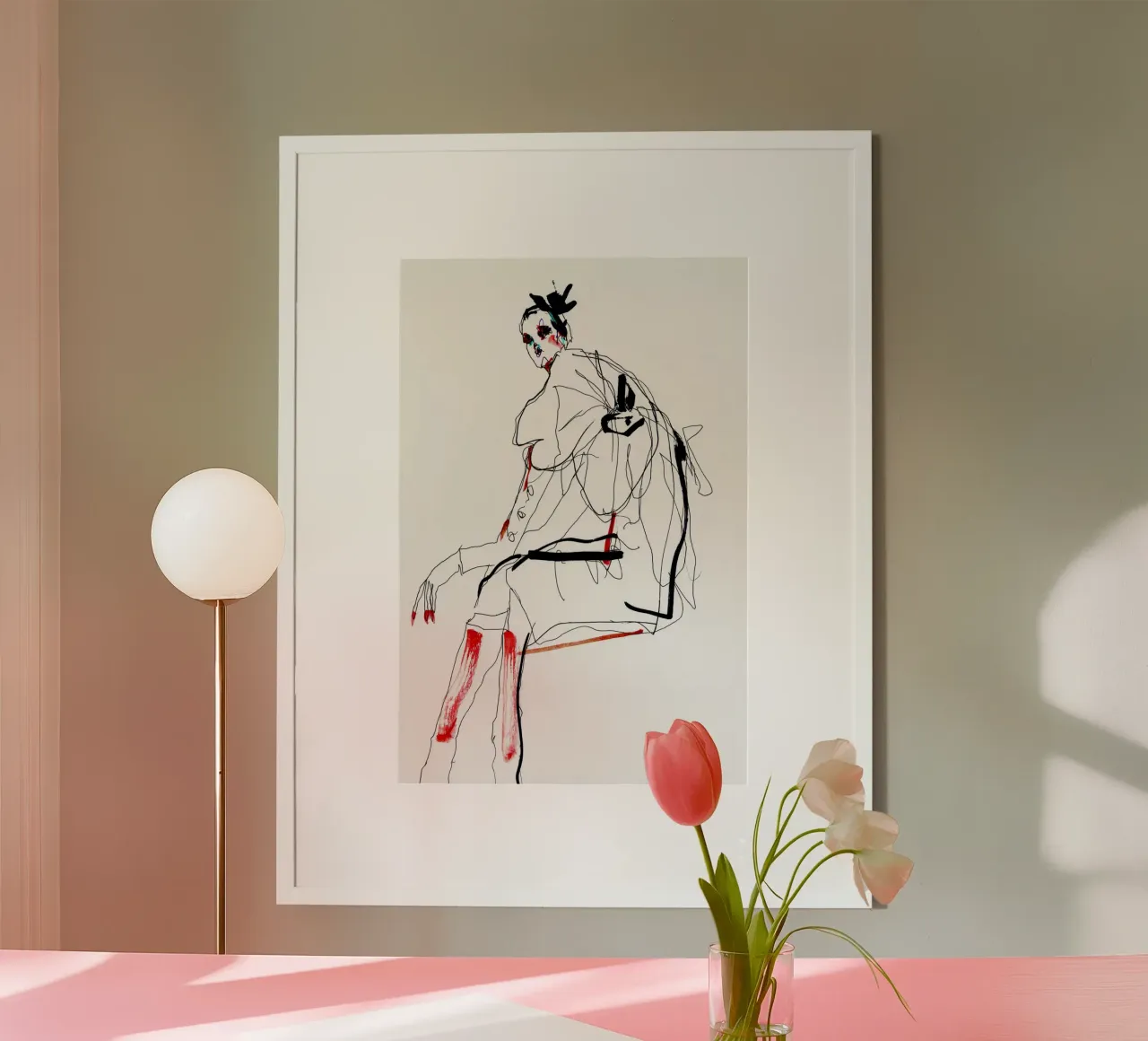 waiting poster da k i m